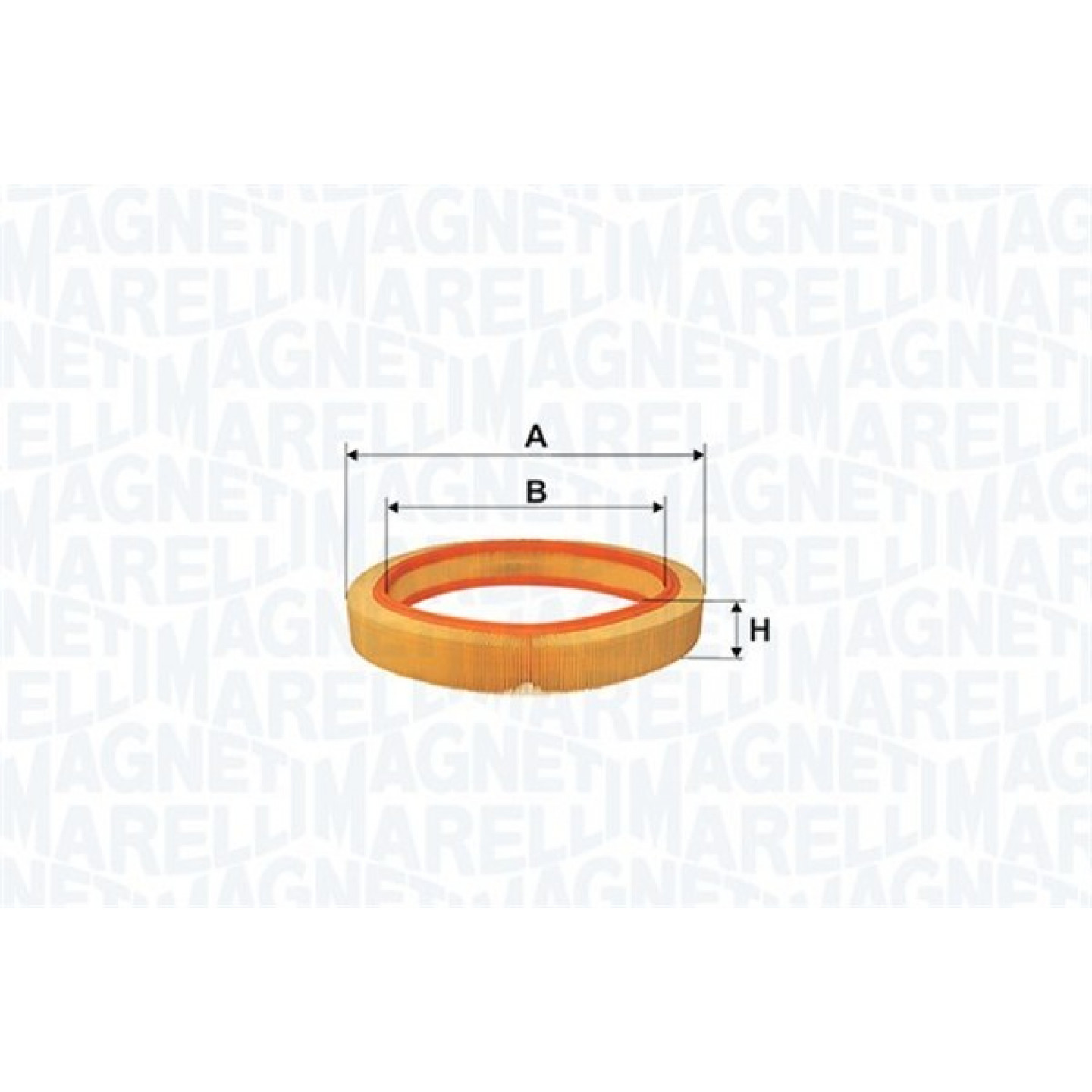 Magneti Marelli Luchtfilter 153071762408