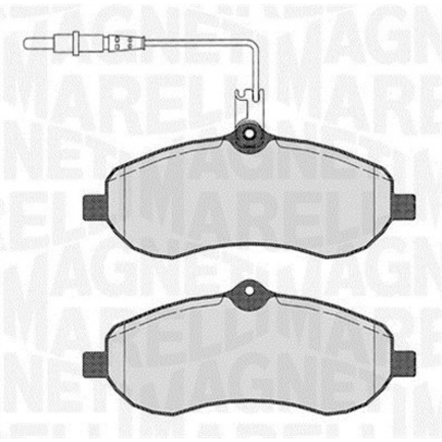Bremseklodser MAGNETI MARELLI 363916060193