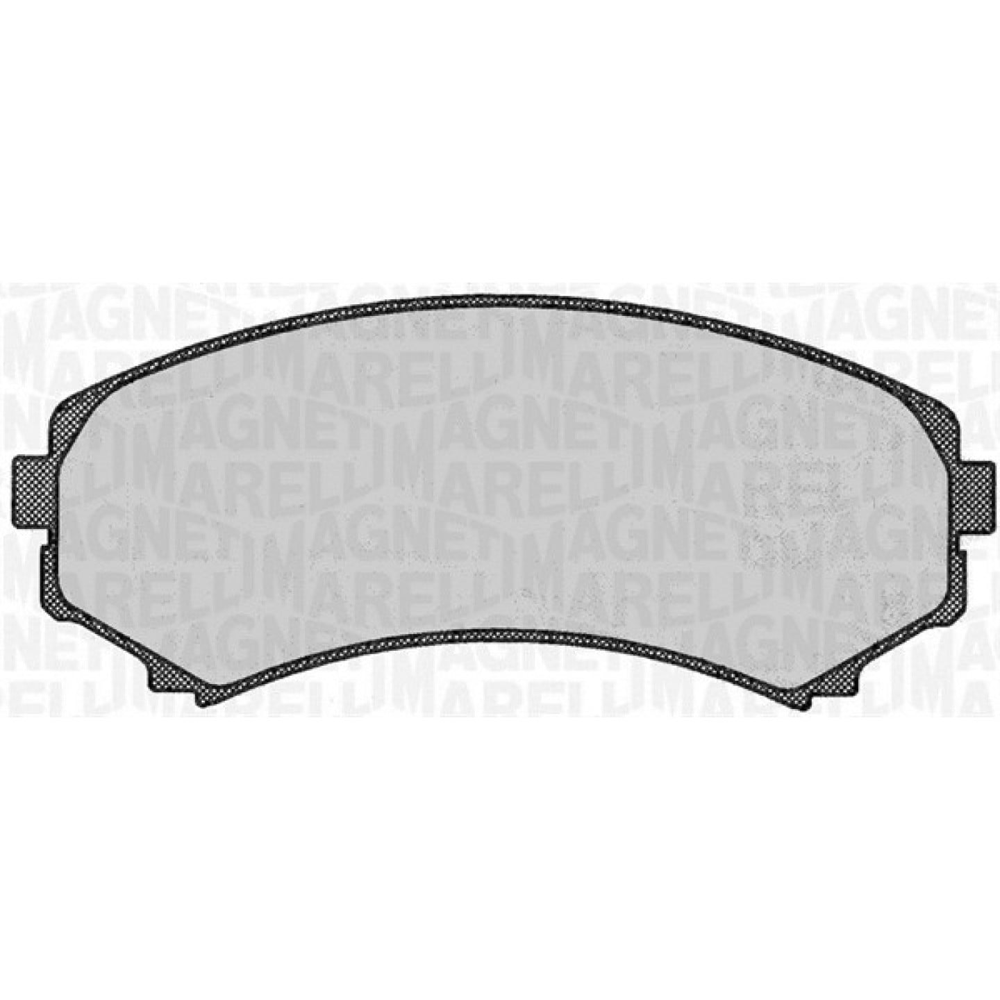 Sada brzdových destiček, kotoučová brzda MAGNETI MARELLI 363916060342