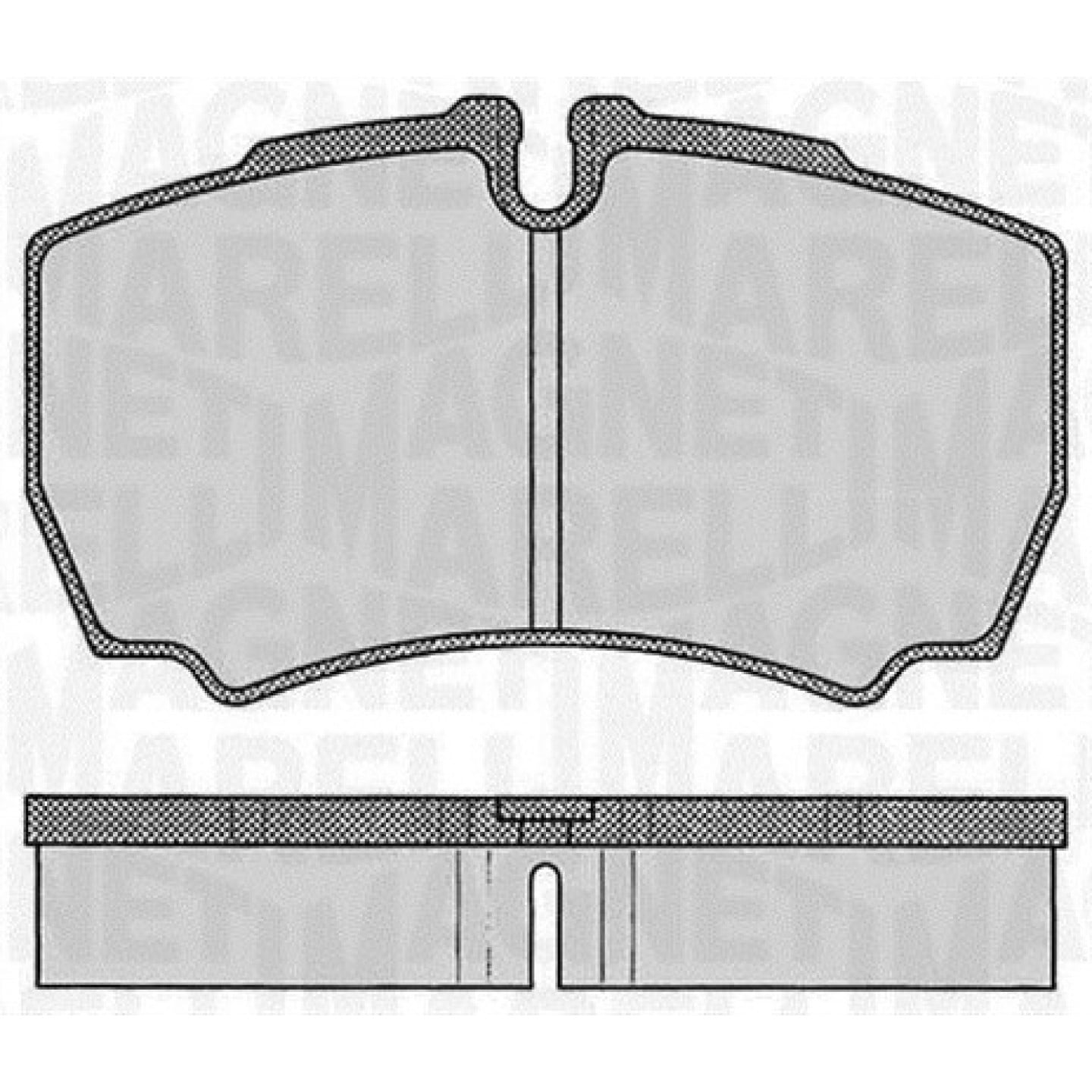 Bremseklodser MAGNETI MARELLI 363916060434