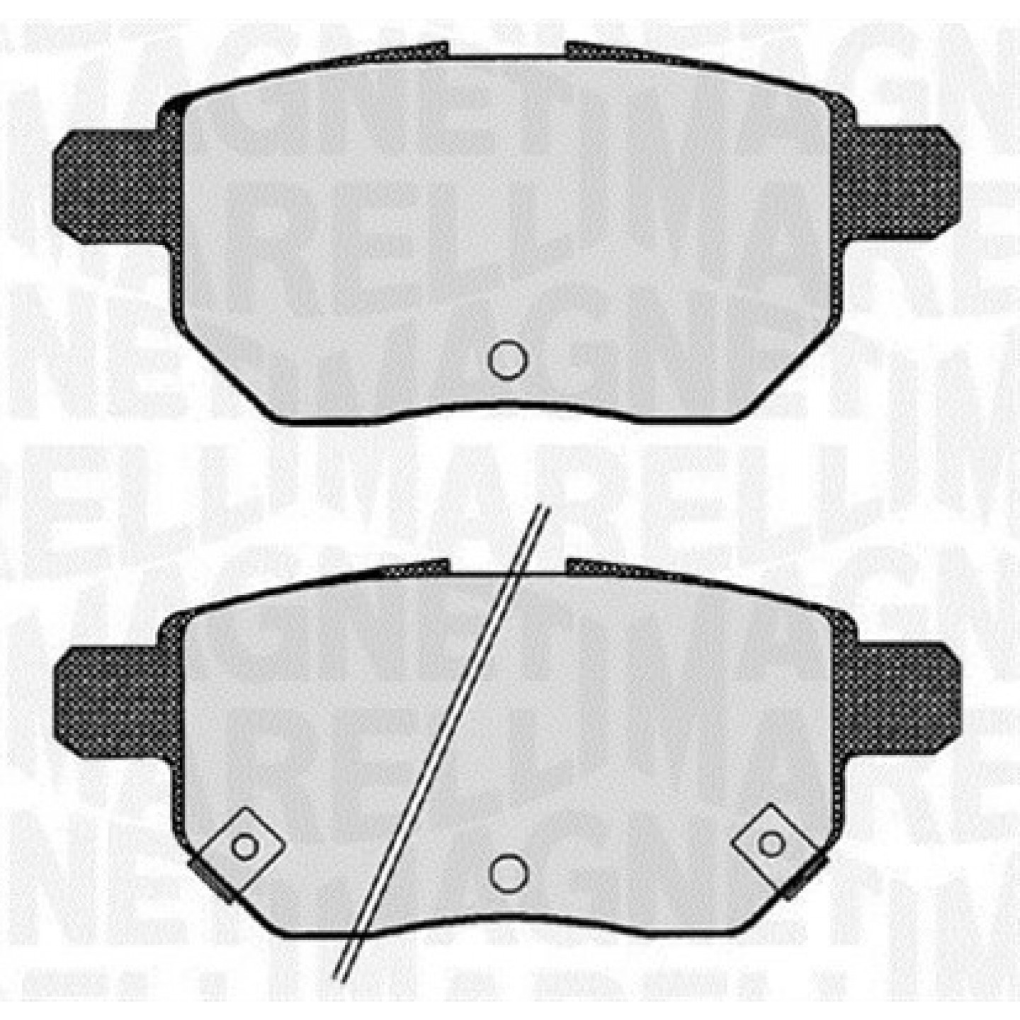 Bremseklodser MAGNETI MARELLI 363916060629