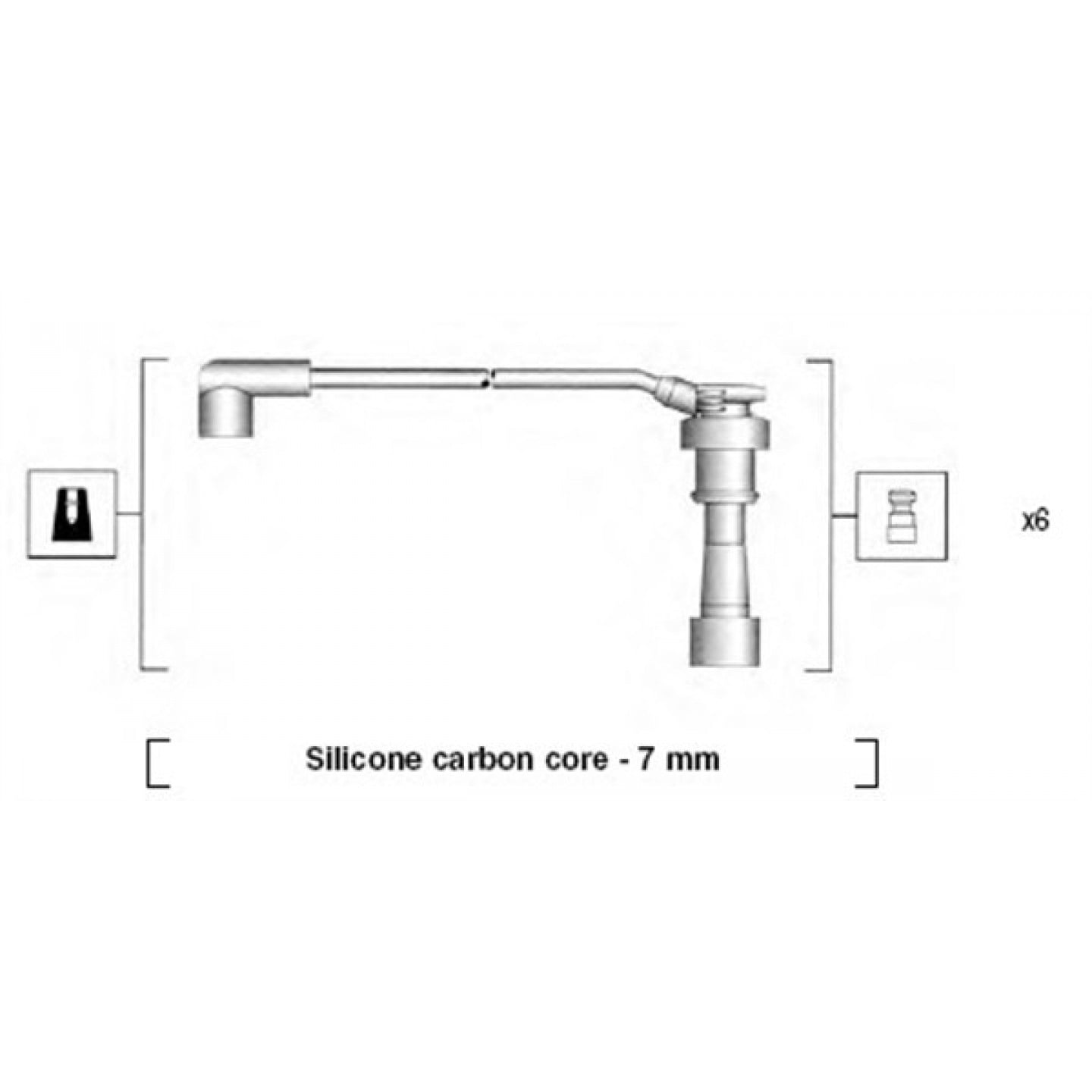 Tændkabelsæt MAGNETI MARELLI 941285150872