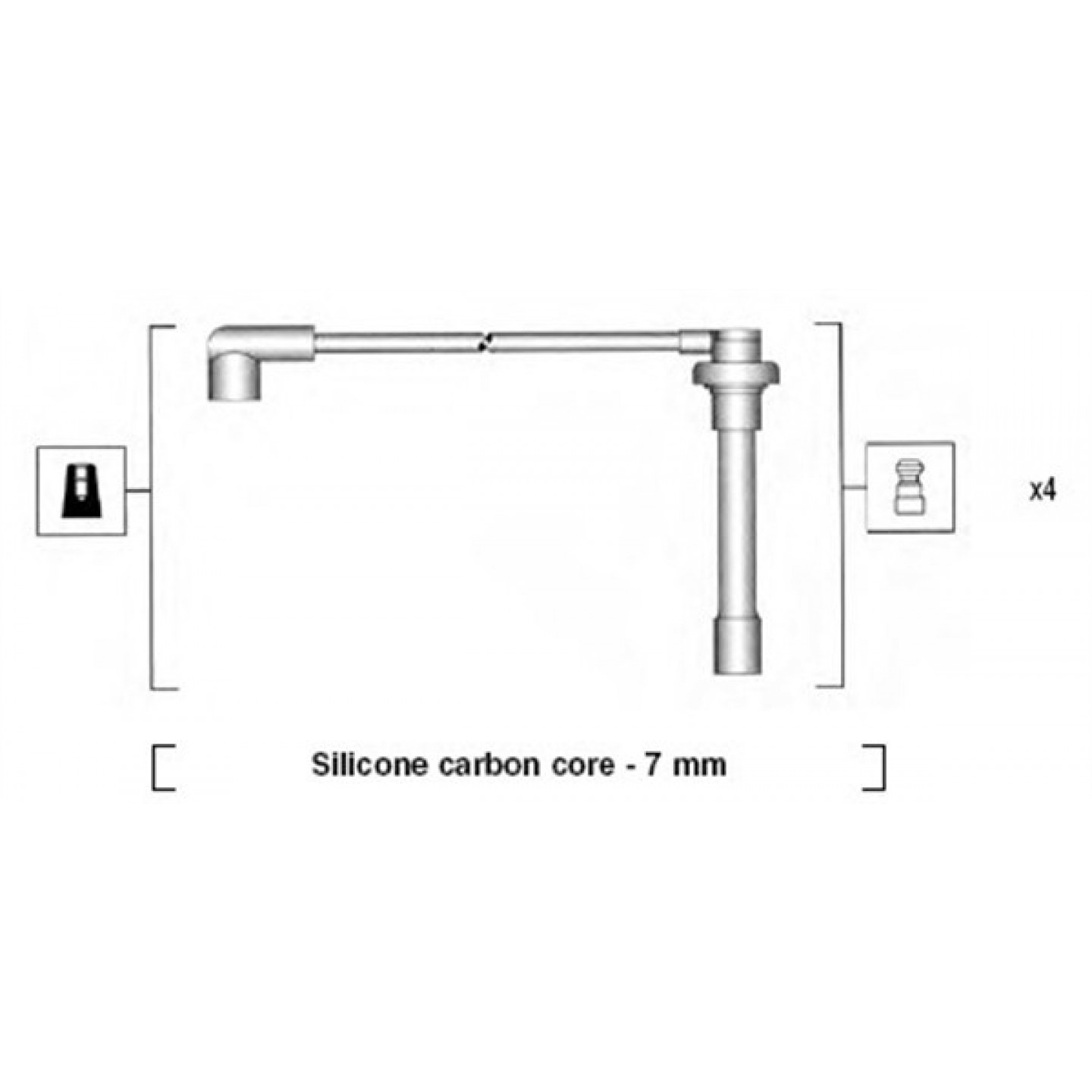 Bougiekabelset MAGNETI MARELLI 941315050892