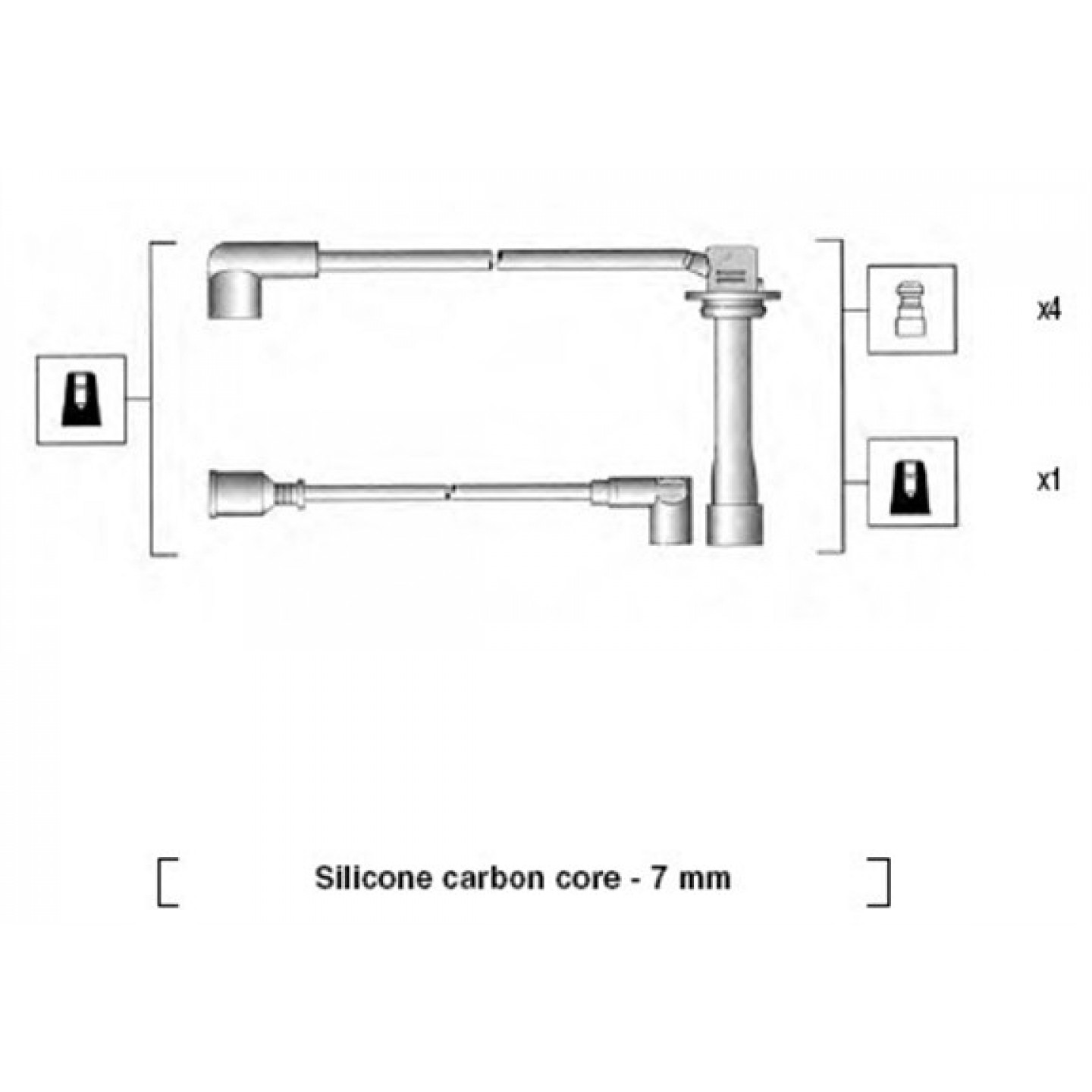 Bougiekabelset MAGNETI MARELLI 941325010895