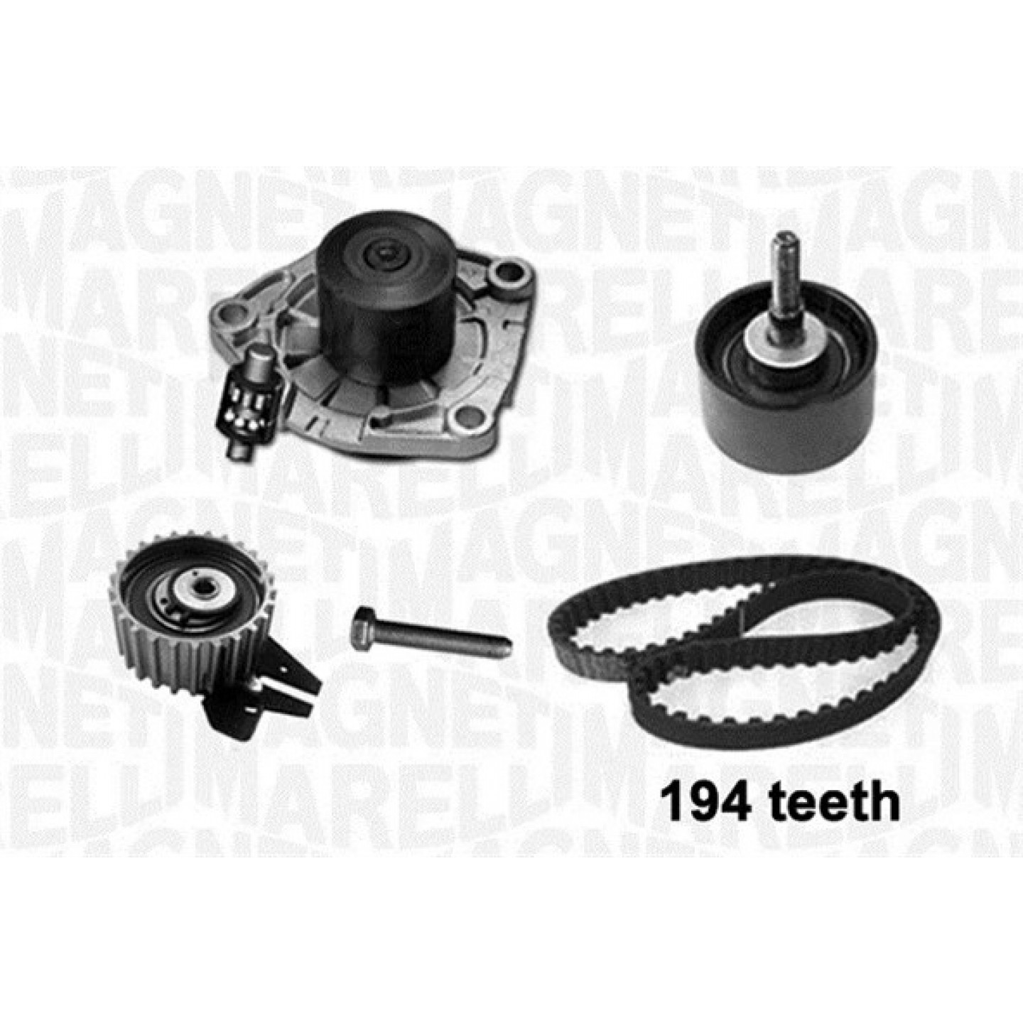 Magneti Marelli Bomba De Agua + Kit Correa Distribución 341404050001