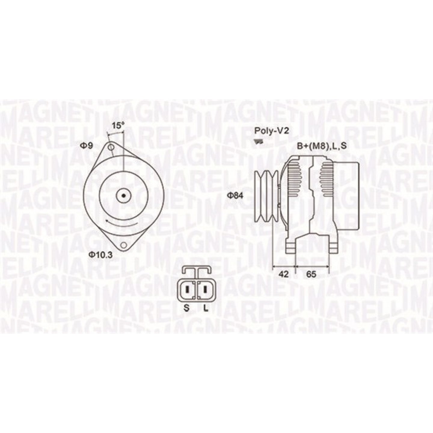 generátor MAGNETI MARELLI 063731530010
