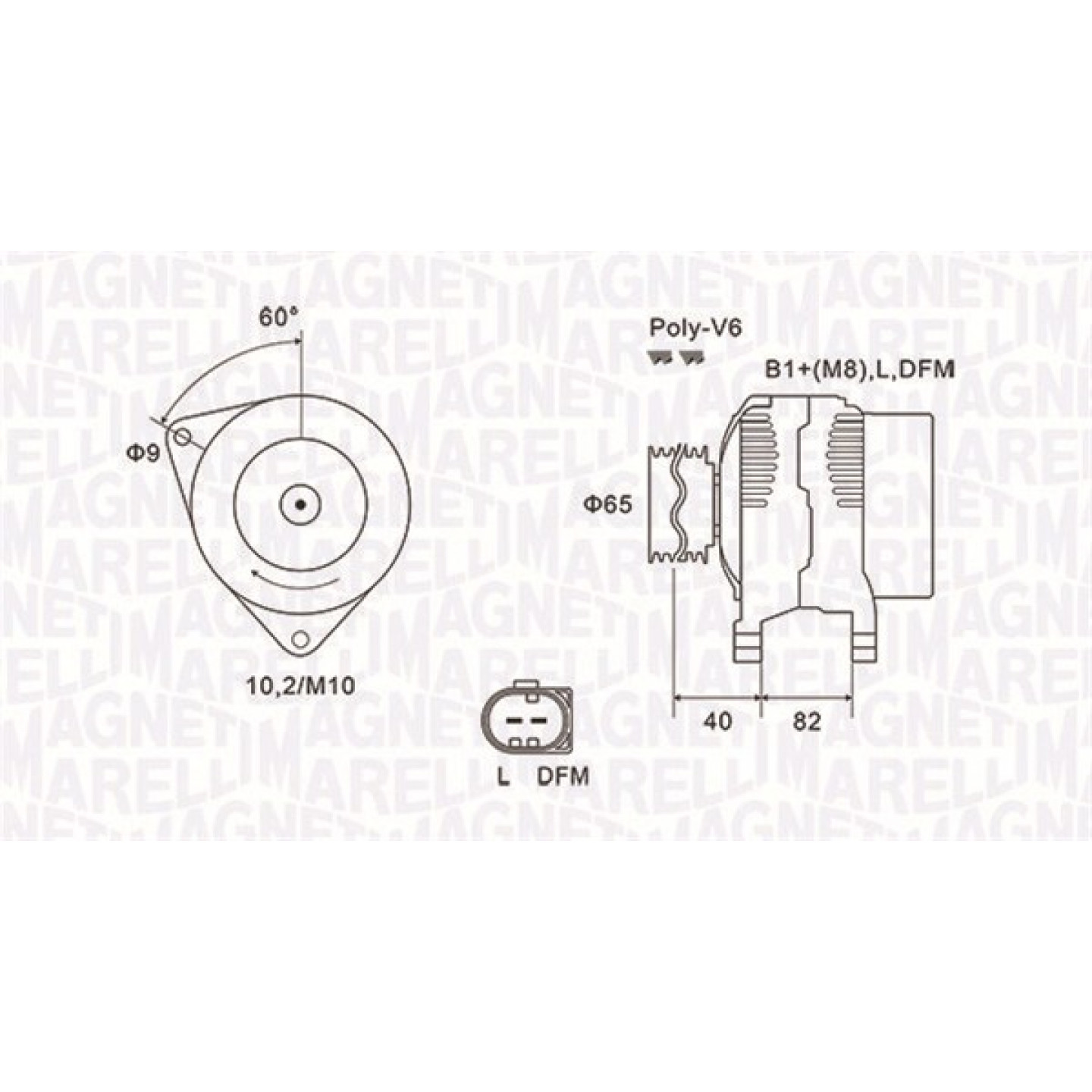 Generator MAGNETI MARELLI 063731746010