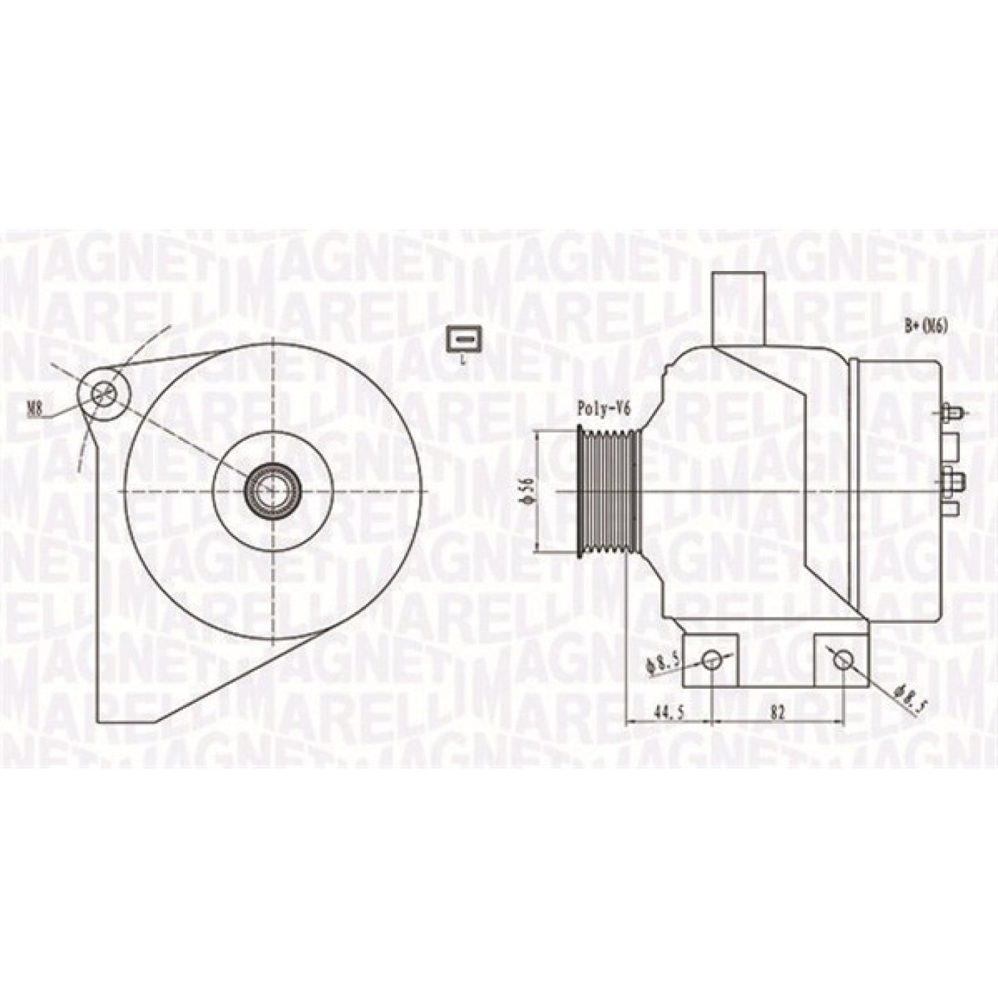 Generator MAGNETI MARELLI 063731861010