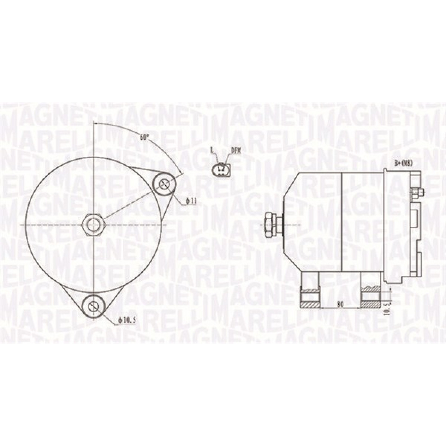 Generator MAGNETI MARELLI 063731913010
