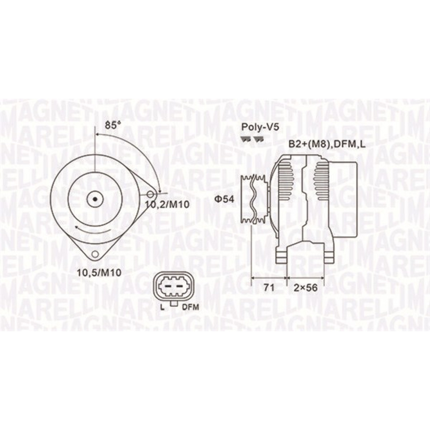 Generator MAGNETI MARELLI 063731960010