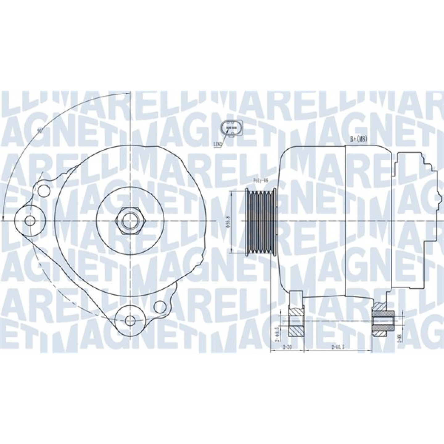 Generator MAGNETI MARELLI 063731992010