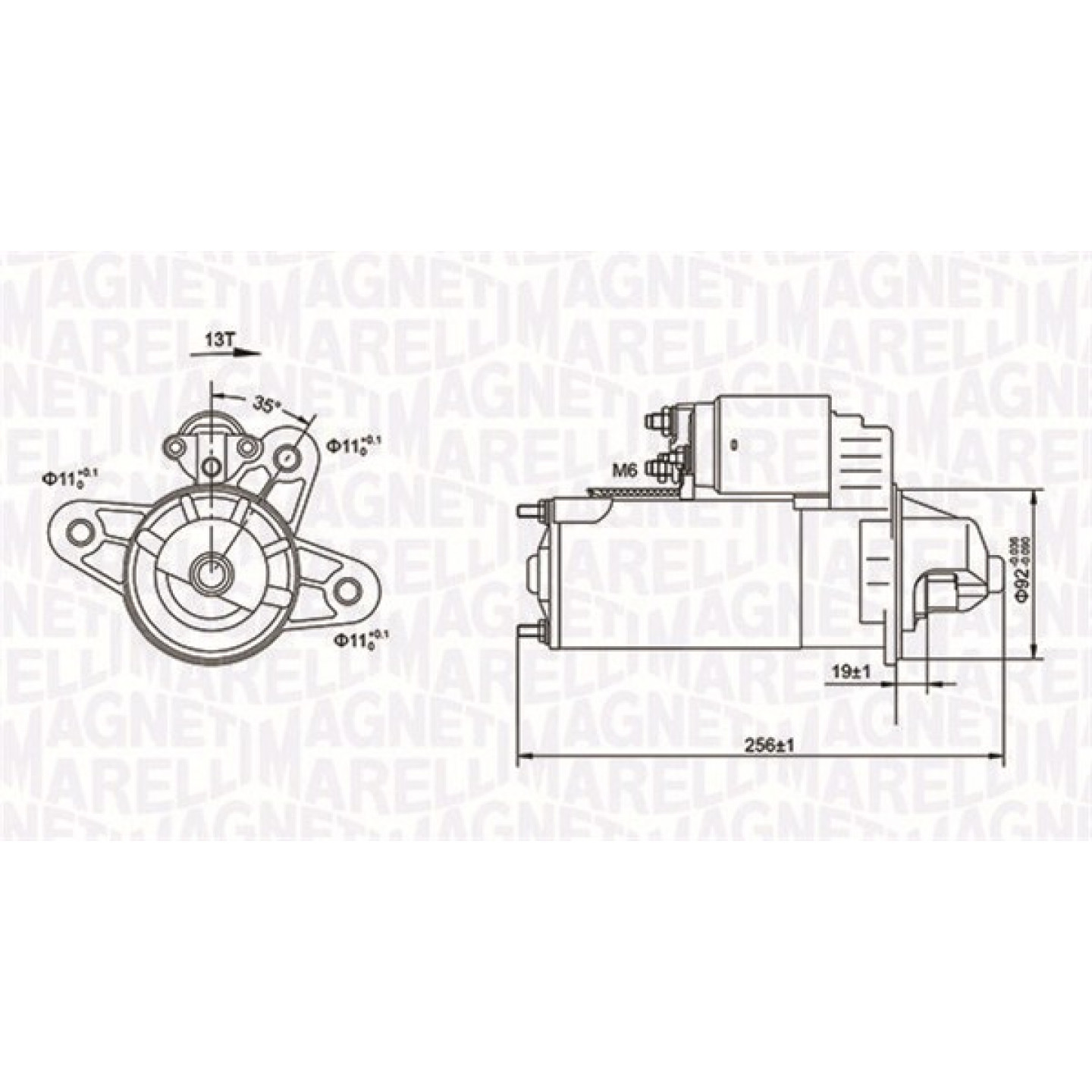 Startér MAGNETI MARELLI 063720977010