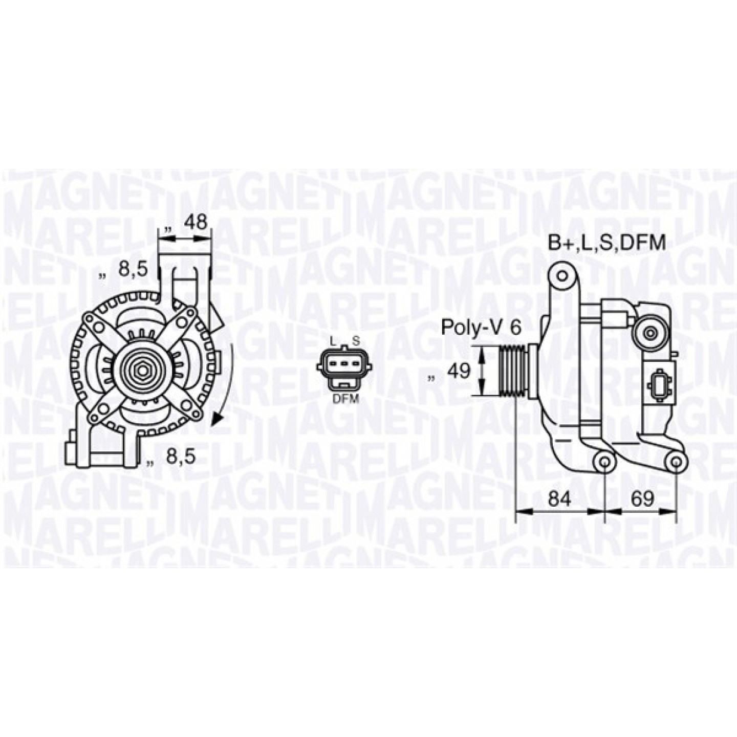 Generator MAGNETI MARELLI 063377417010