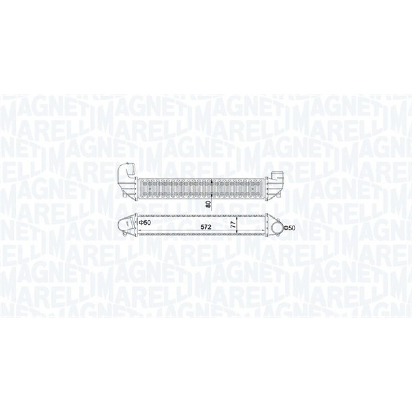 Intercooler MAGNETI MARELLI 351319205270