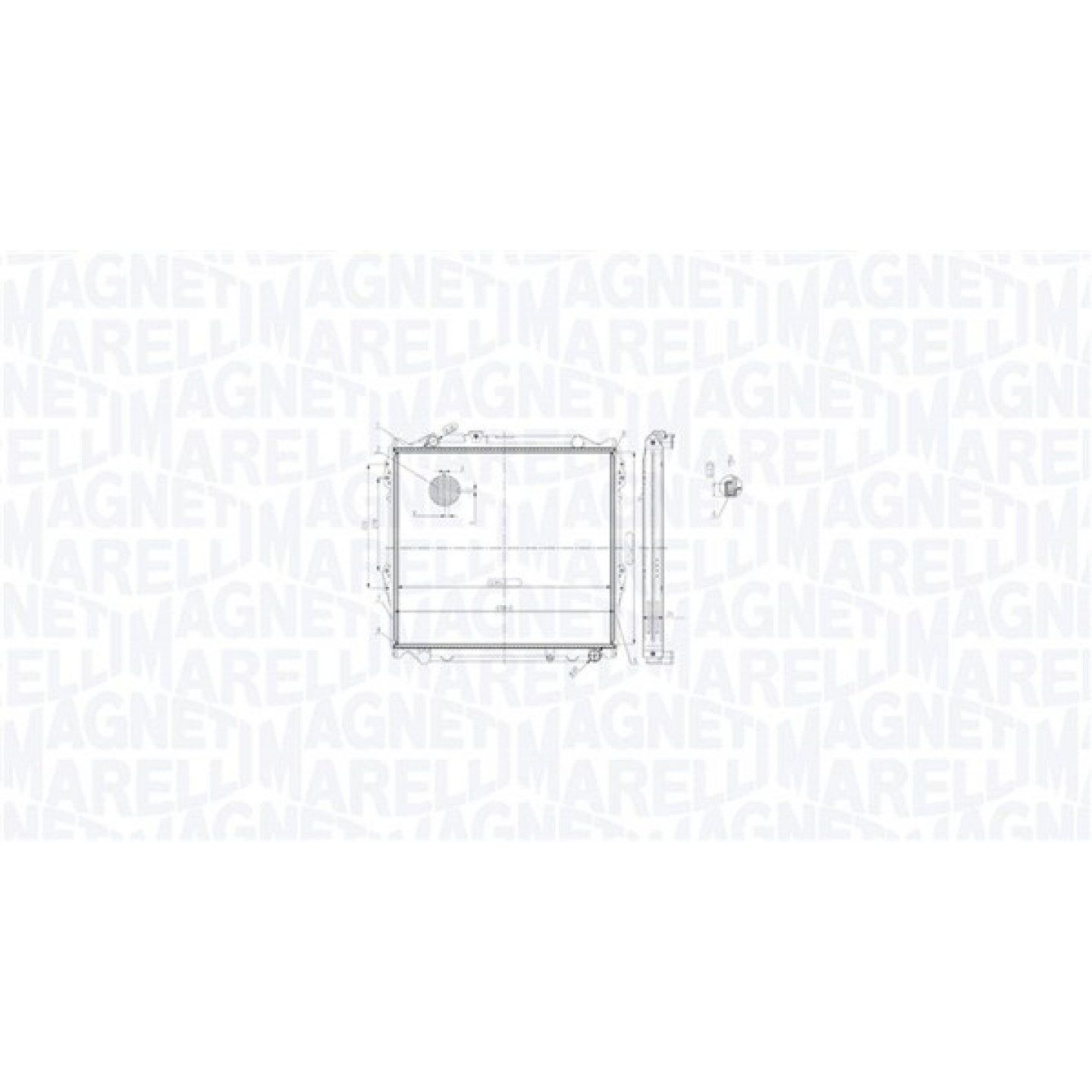Radiateur MAGNETI MARELLI 350213213900
