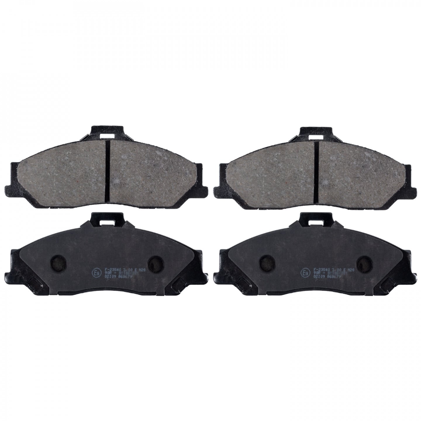Ashika Kit Pastiglie Freno A Disco Posteriori 51-03-302 - Compatibile Con Mazda 6, Premacy, Omologato ECE R90, Altezza 39,7 Mm, Lunghezza 108 Mm - 5