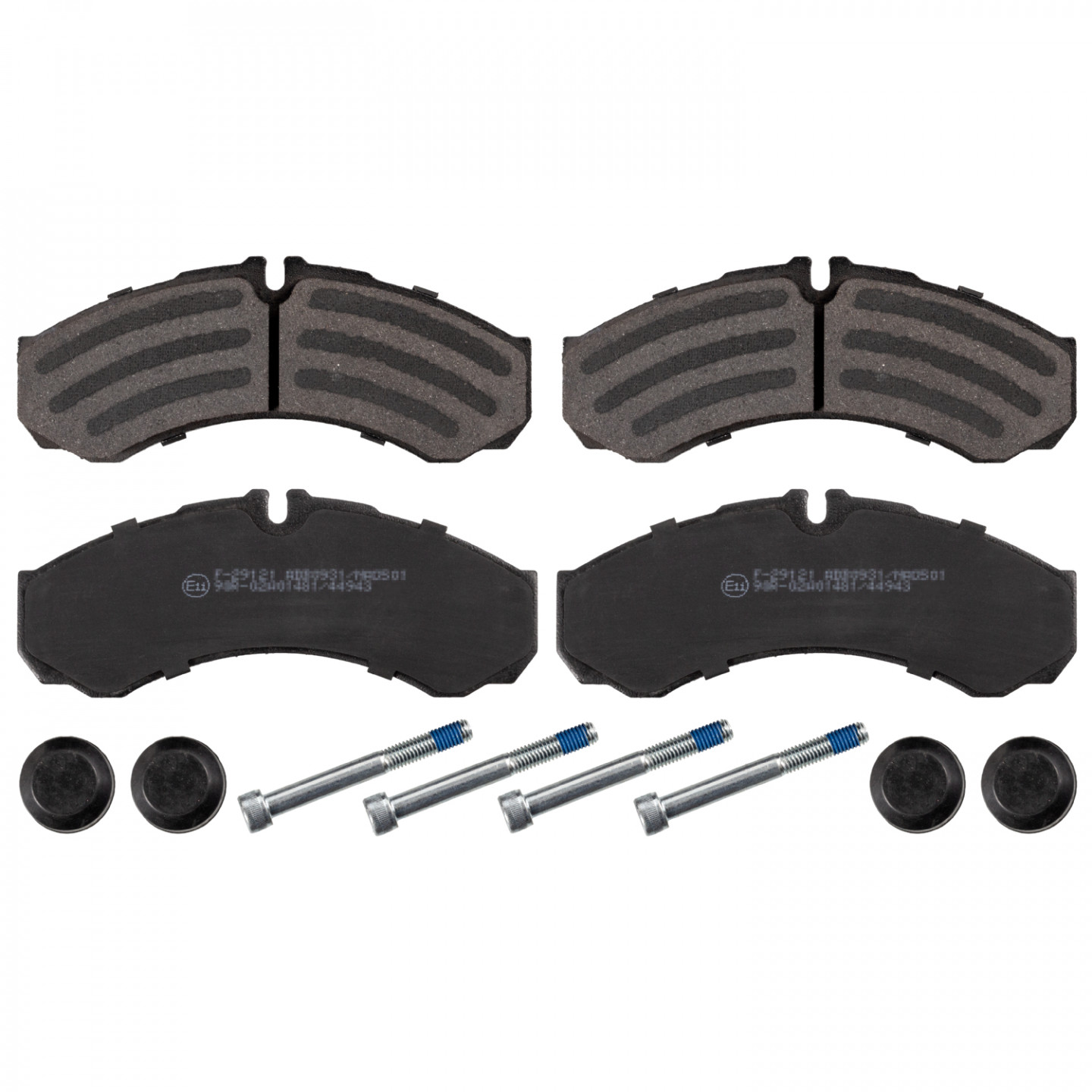 Kit Pastiglie Freno A Disco Mapco 6503 Per Iveco Daily – Altezza 66.5mm, Larghezza 164.8mm, Spessore 20.3mm - 3
