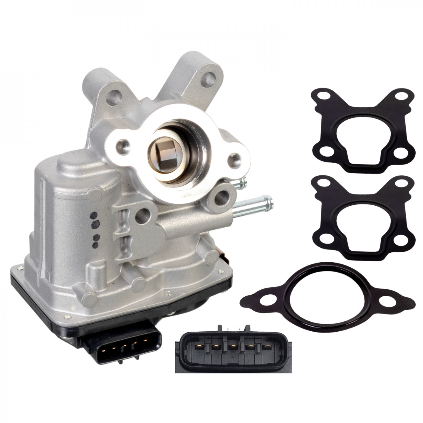 NTY Valvola EGR EGR-NS-001 - Ricircolo Gas Scarico Per Auto, 182x165x125 Mm, Elettrica, Sostituisce 14710-BN701 - 4