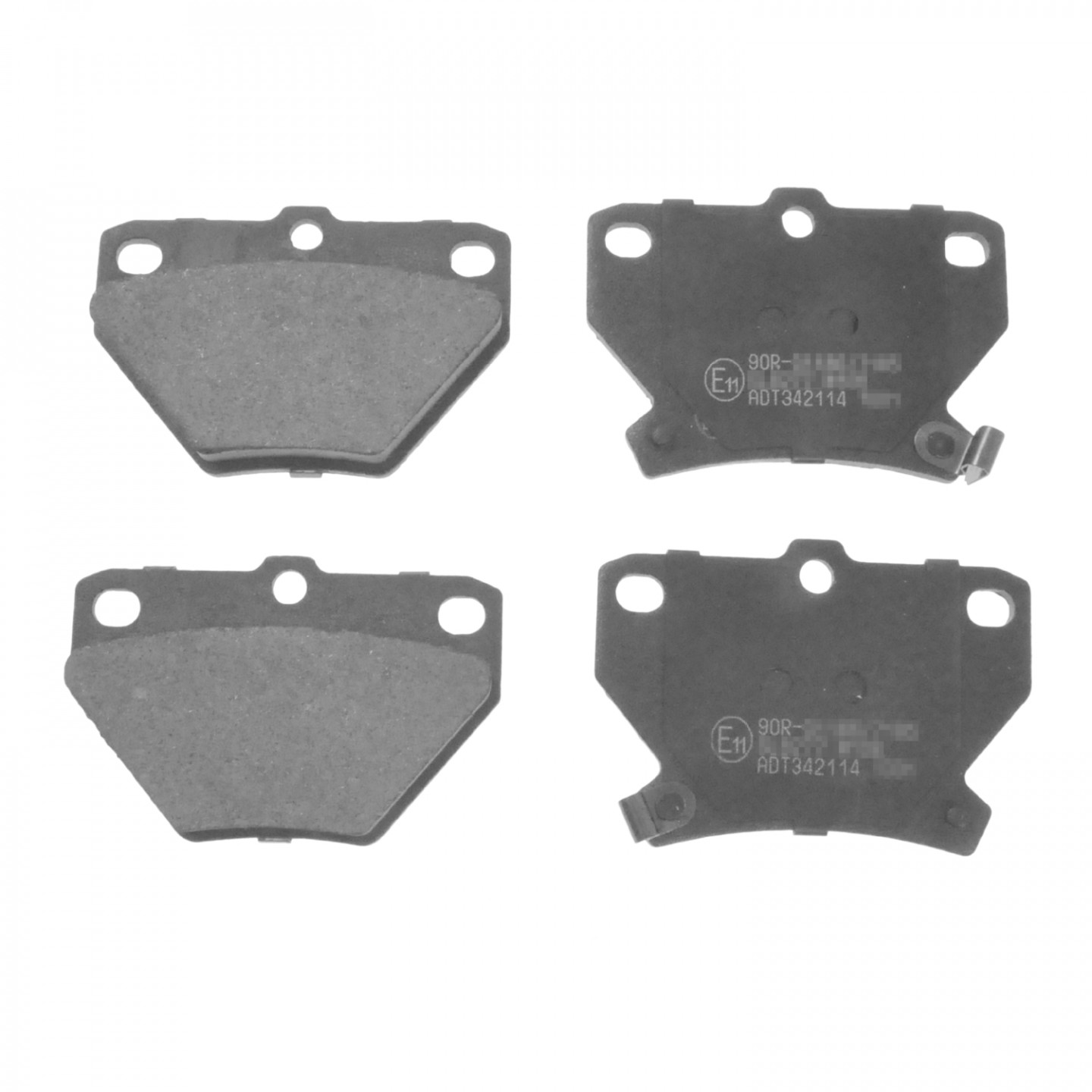 2x Blue Print ADT342112 Kit Pastiglie Freno a Disco Frontale per