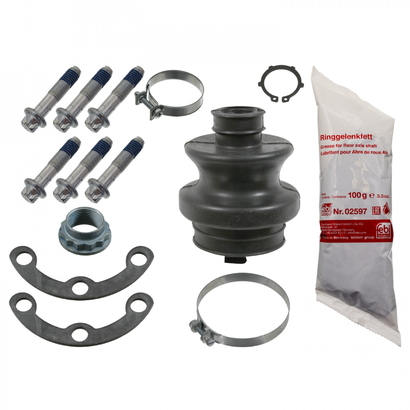 Sada měchů, hnací hřídel FEBI BILSTEIN 02590