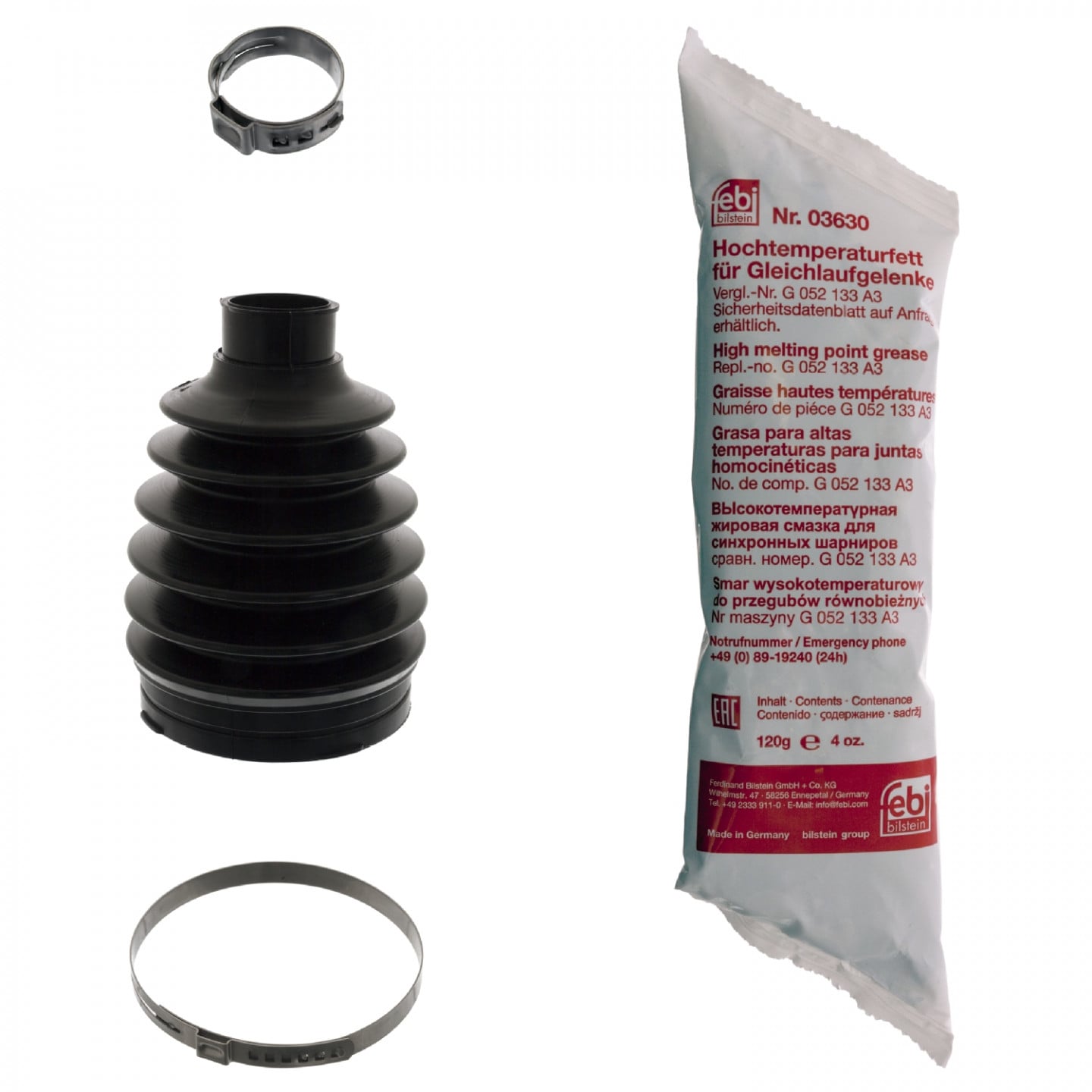 Sada měchů, hnací hřídel FEBI BILSTEIN 100045
