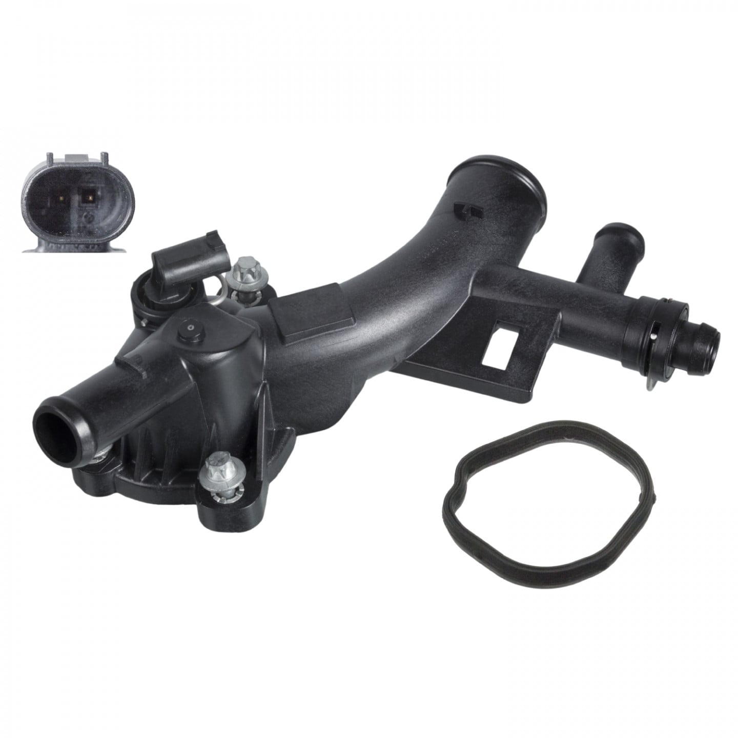 Febi Bilstein 45786 Tubo Flessibile Freno Anteriore (Assale Bilaterale) – Lunghezza 425mm, Filetto M10x1, Per Opel/Saab - 3