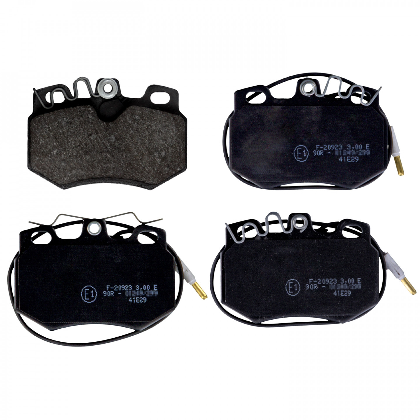 Brake Pad Set, disc brake FEBI BILSTEIN 116034 - Trodo.com