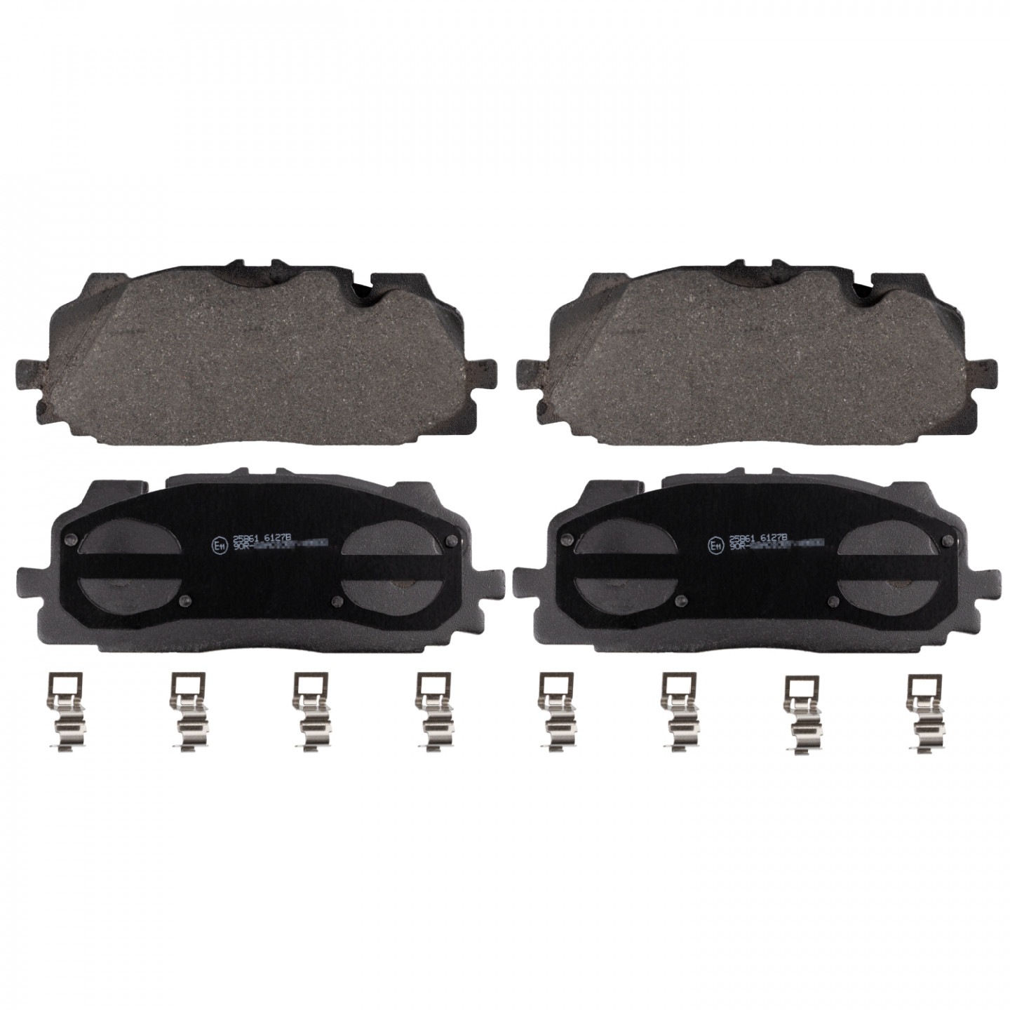PA-211AF JAPANPARTS Kit pastiglie freno, Freno a disco per TOYOTA