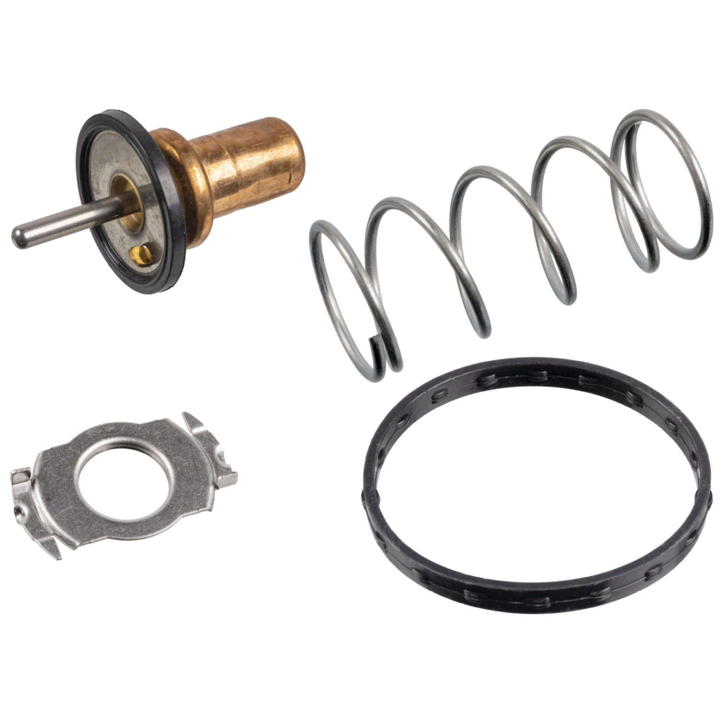 Febi Bilstein 172432 - Termostato Con Alloggiamento, Apertura 88°C, Per Mercedes E Smart
