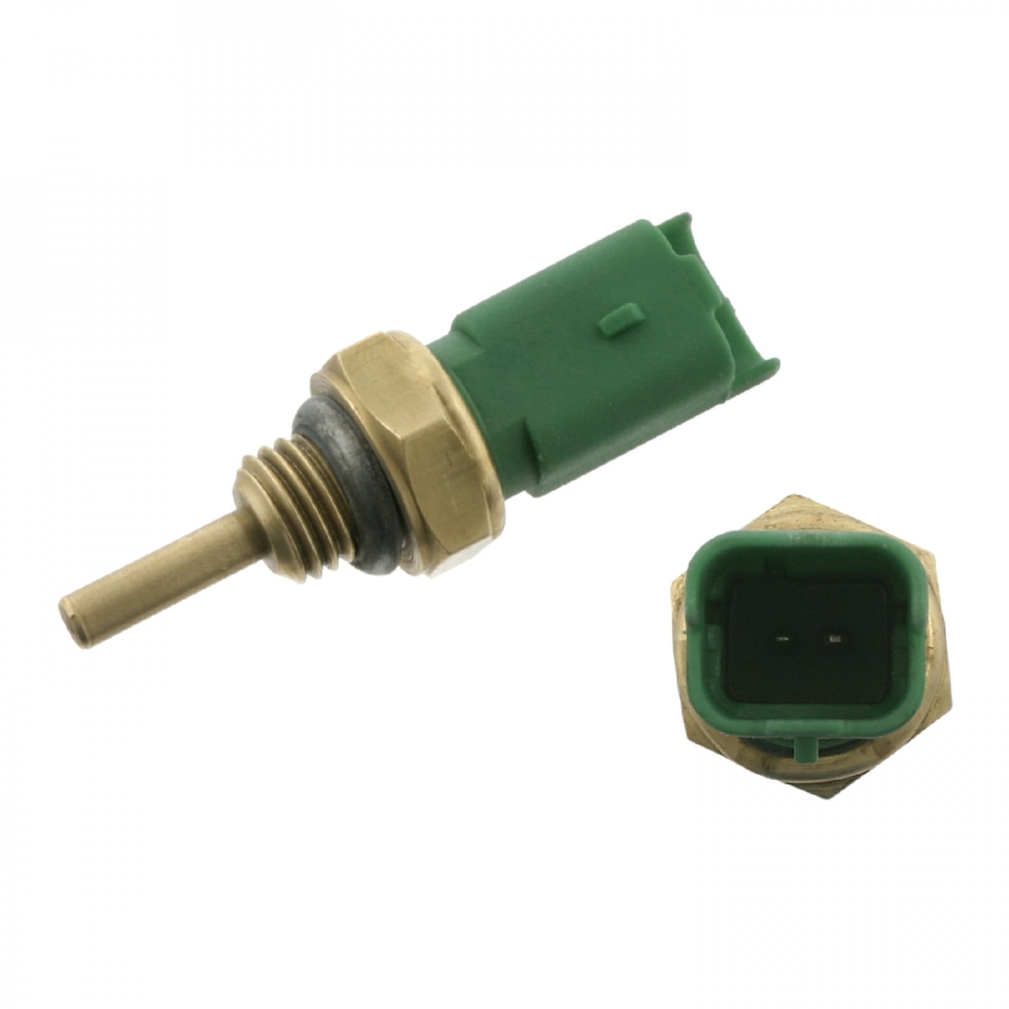 MAPCO Sensore Temperatura Refrigerante 88001 - M12x1,5 Verde, 2 Pin, Con Guarnizione