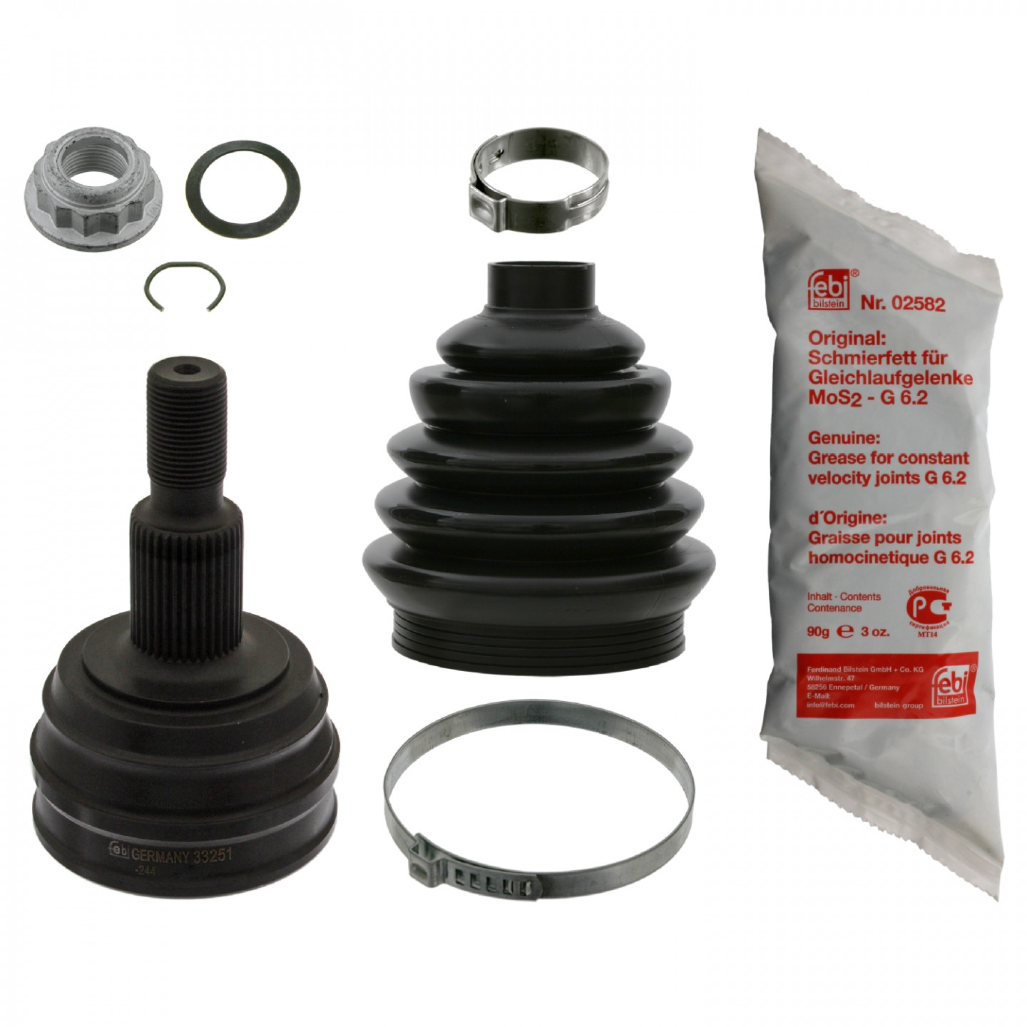 Ledsæt, drivaksel FEBI BILSTEIN 33252