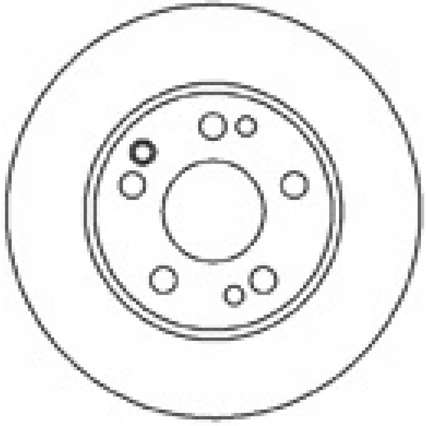 Disque de frein MAPCO 15801