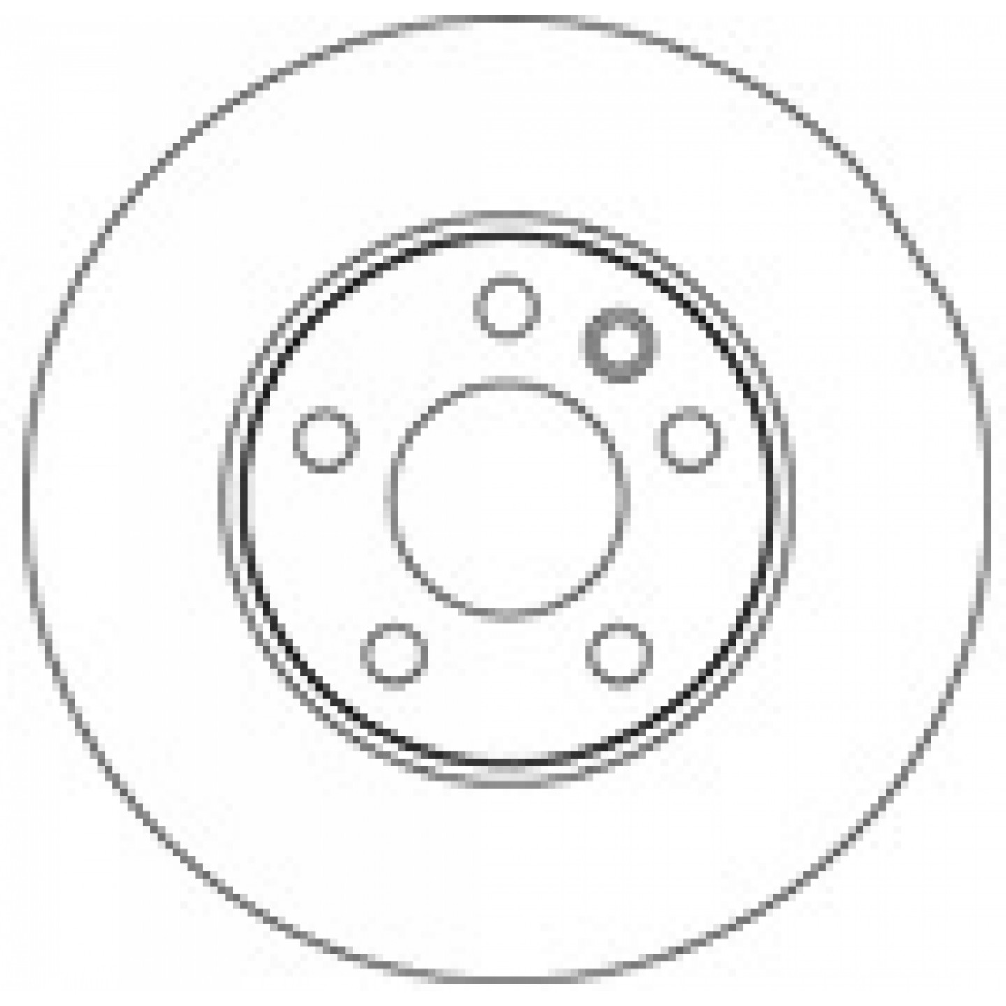 Tarcza hamulcowa MAPCO 15839