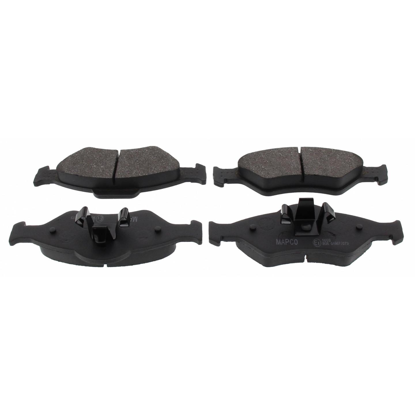 Kit pastiglie freno, Freno a disco MAPCO 6545