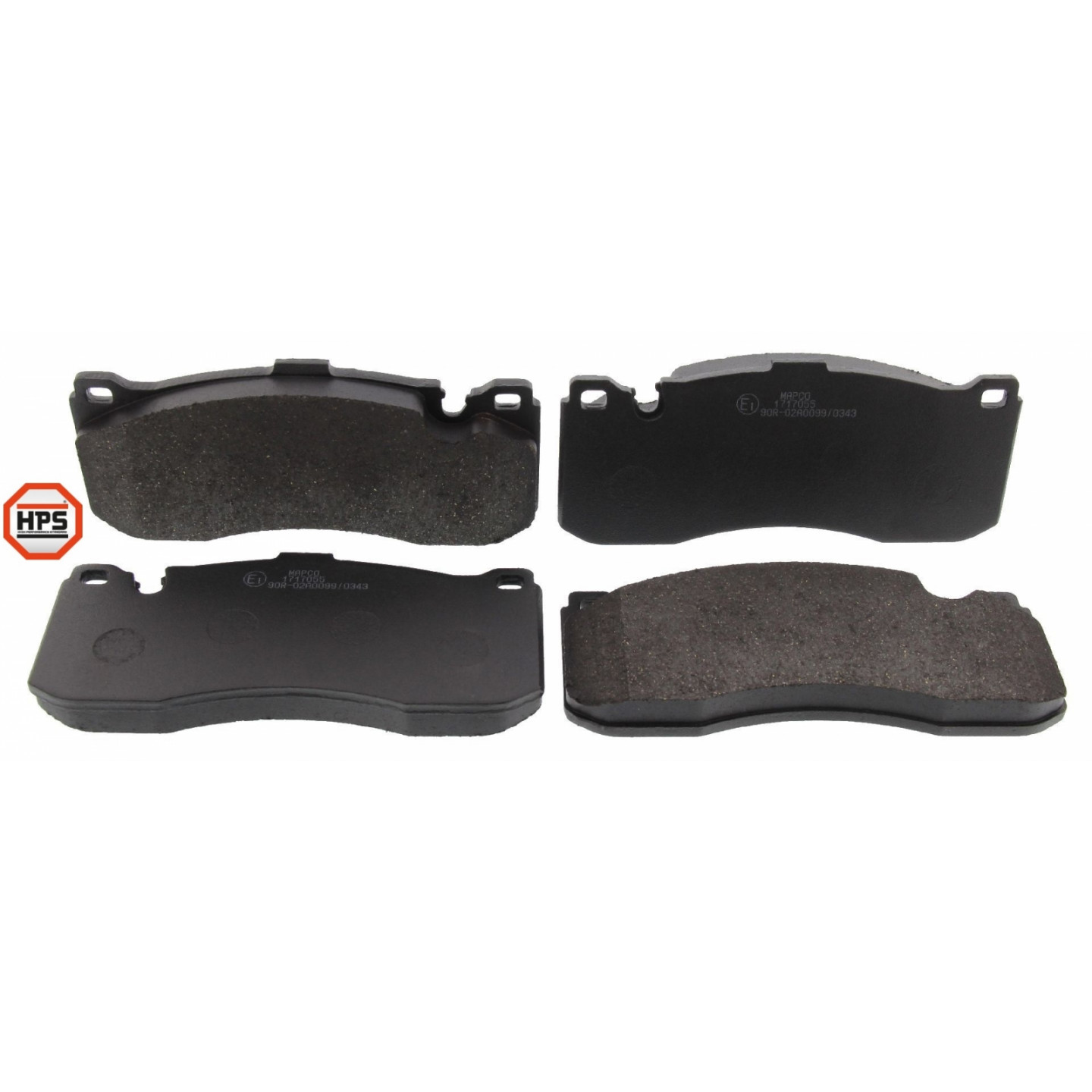 Kit de plaquettes de frein, frein à disque MAPCO 6626HPS