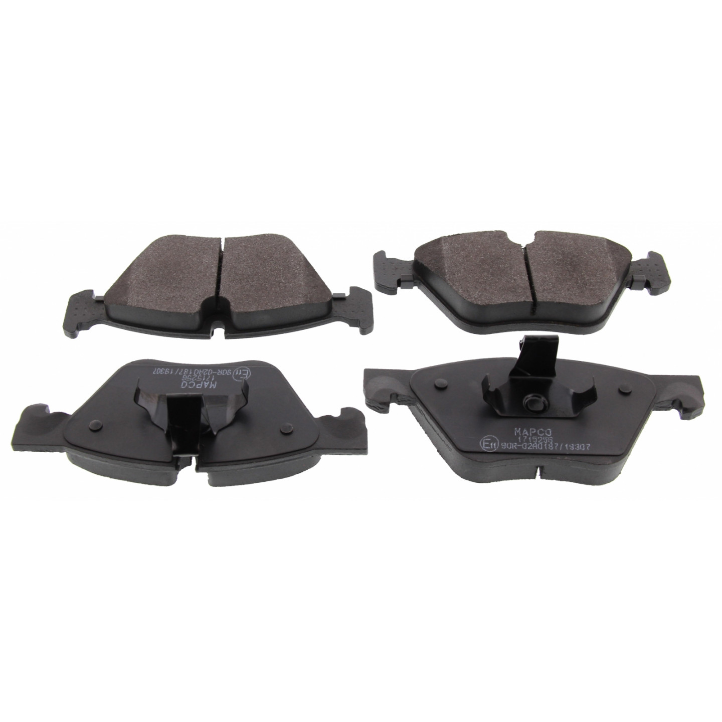 Kit pastiglie freno, Freno a disco MAPCO 6627