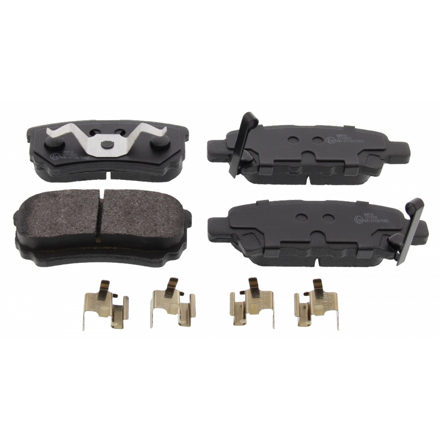 Kit pastiglie freno, Freno a disco MAPCO 6660