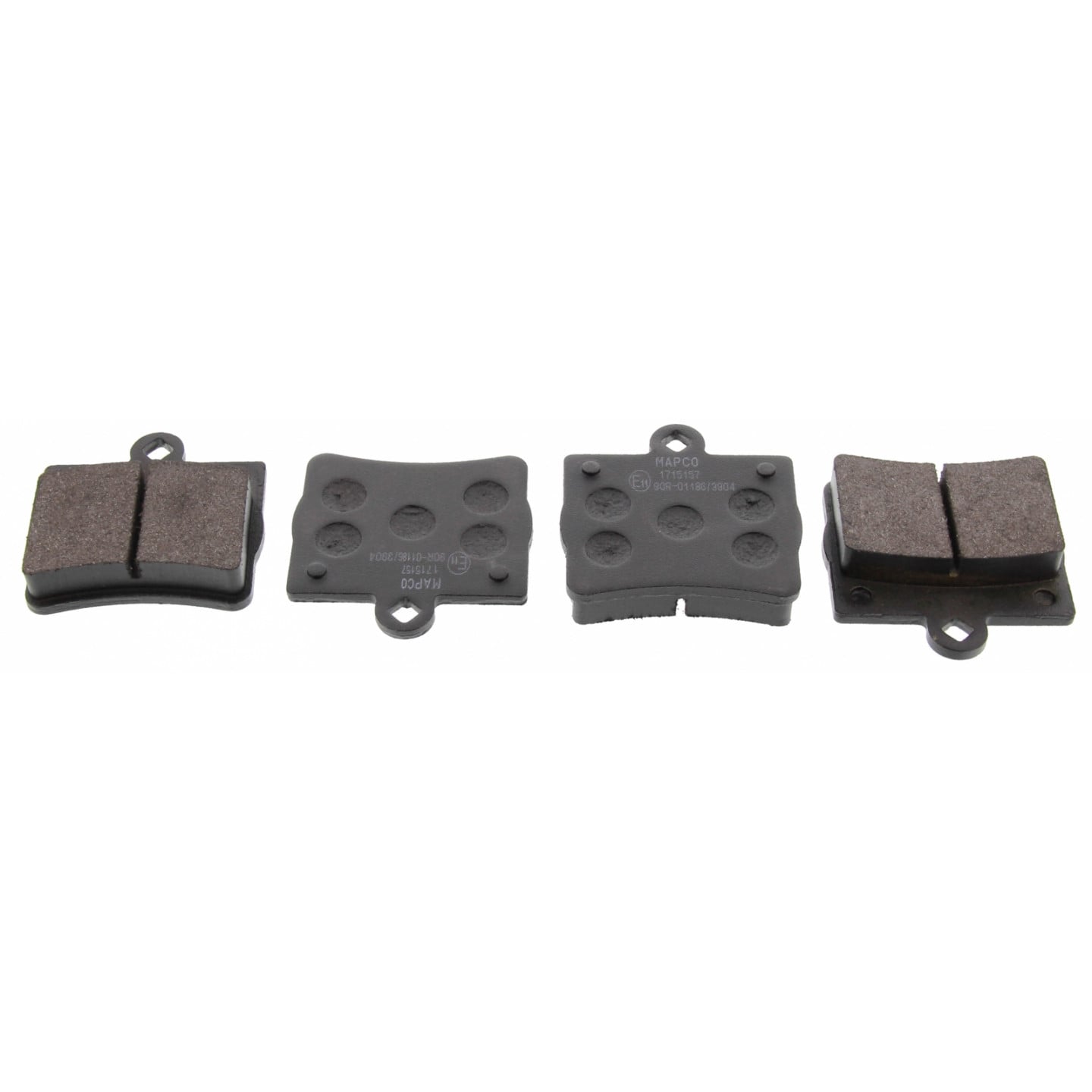 Kit pastiglie freno, Freno a disco MAPCO 6780