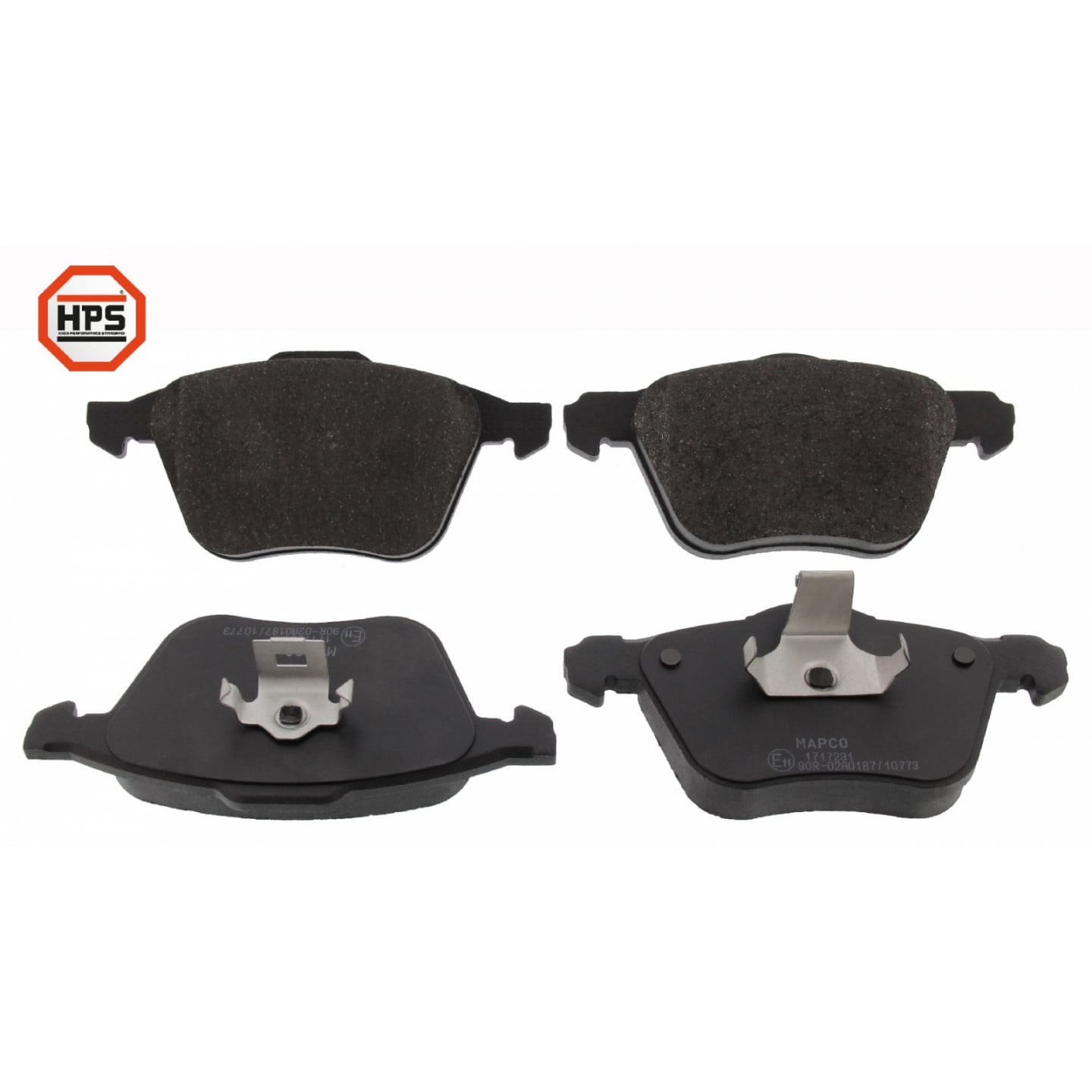 Kit pastiglie freno, Freno a disco MAPCO 6886HPS