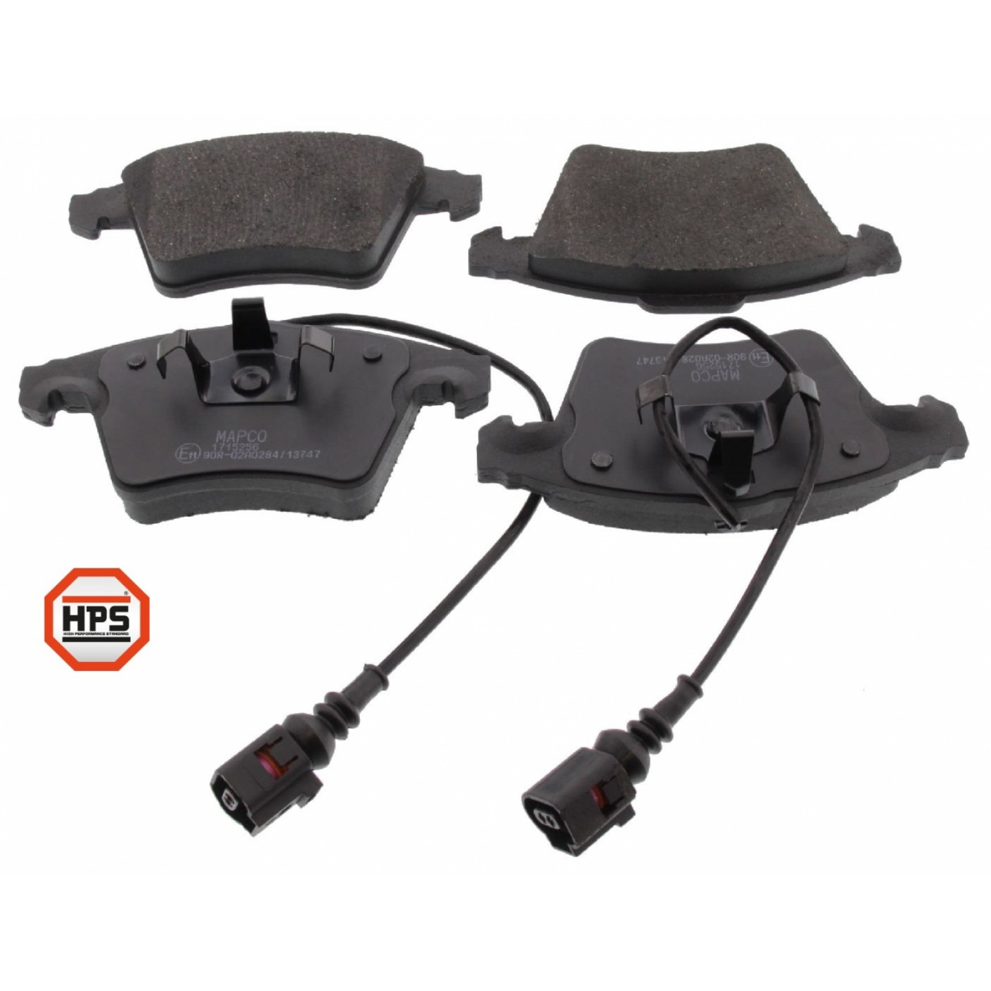Kit pastiglie freno, Freno a disco MAPCO 6988HPS