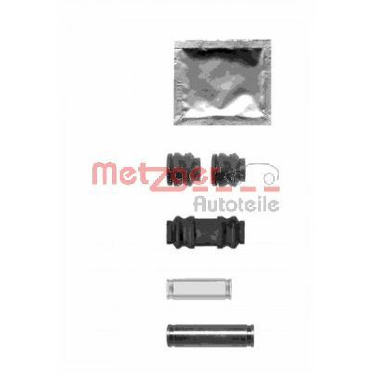 METZGER Kit Manicotti Guida Pinza Freno 113-1347X - Ricambio Per VW Polo, Seat Ibiza, Renault Trafic