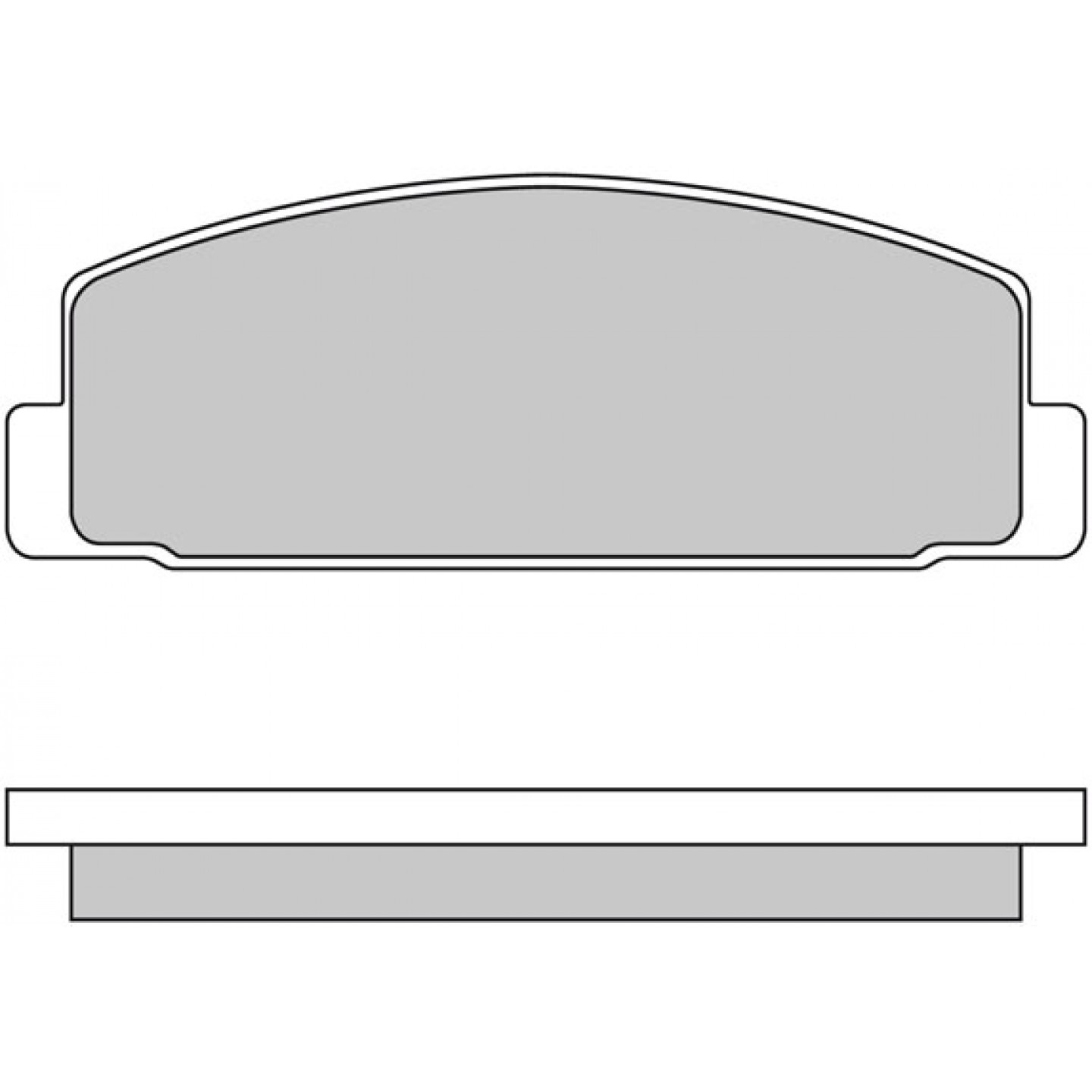 Bremsbelagsatz, Scheibenbremse METZGER 1170206