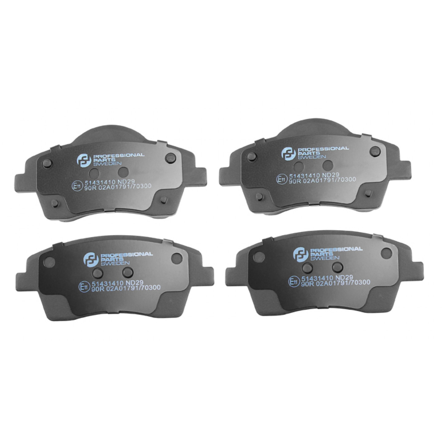 Bremseklodser Professional Parts 51431410