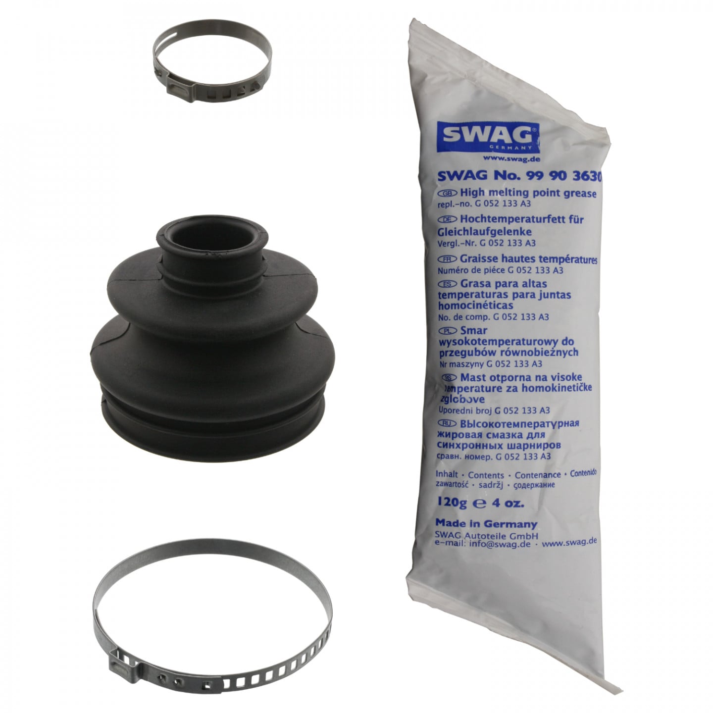 Zestaw mieszków, wał napędowy SWAG 10 93 8941