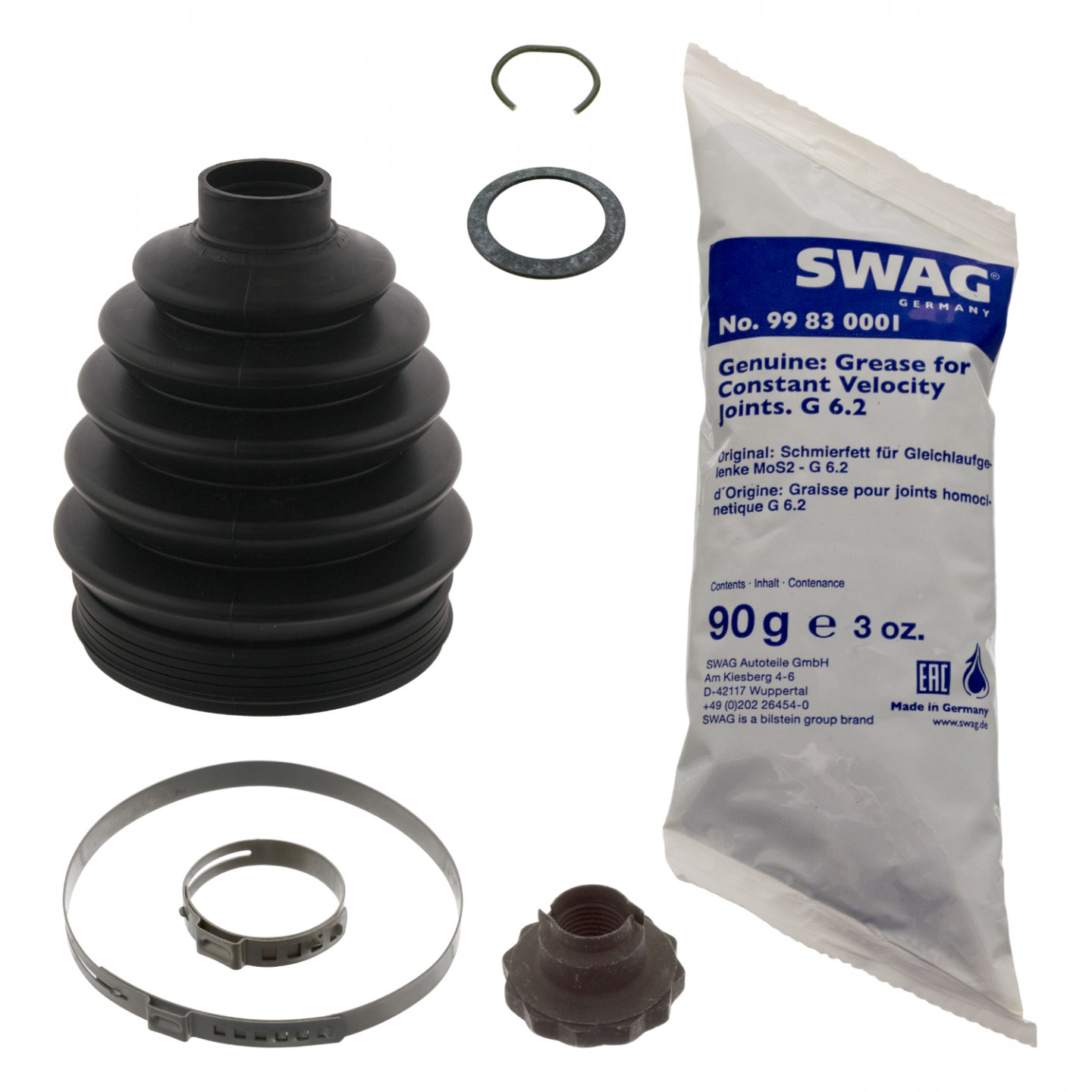 Faltenbalgsatz, Antriebswelle SWAG 30 93 0024