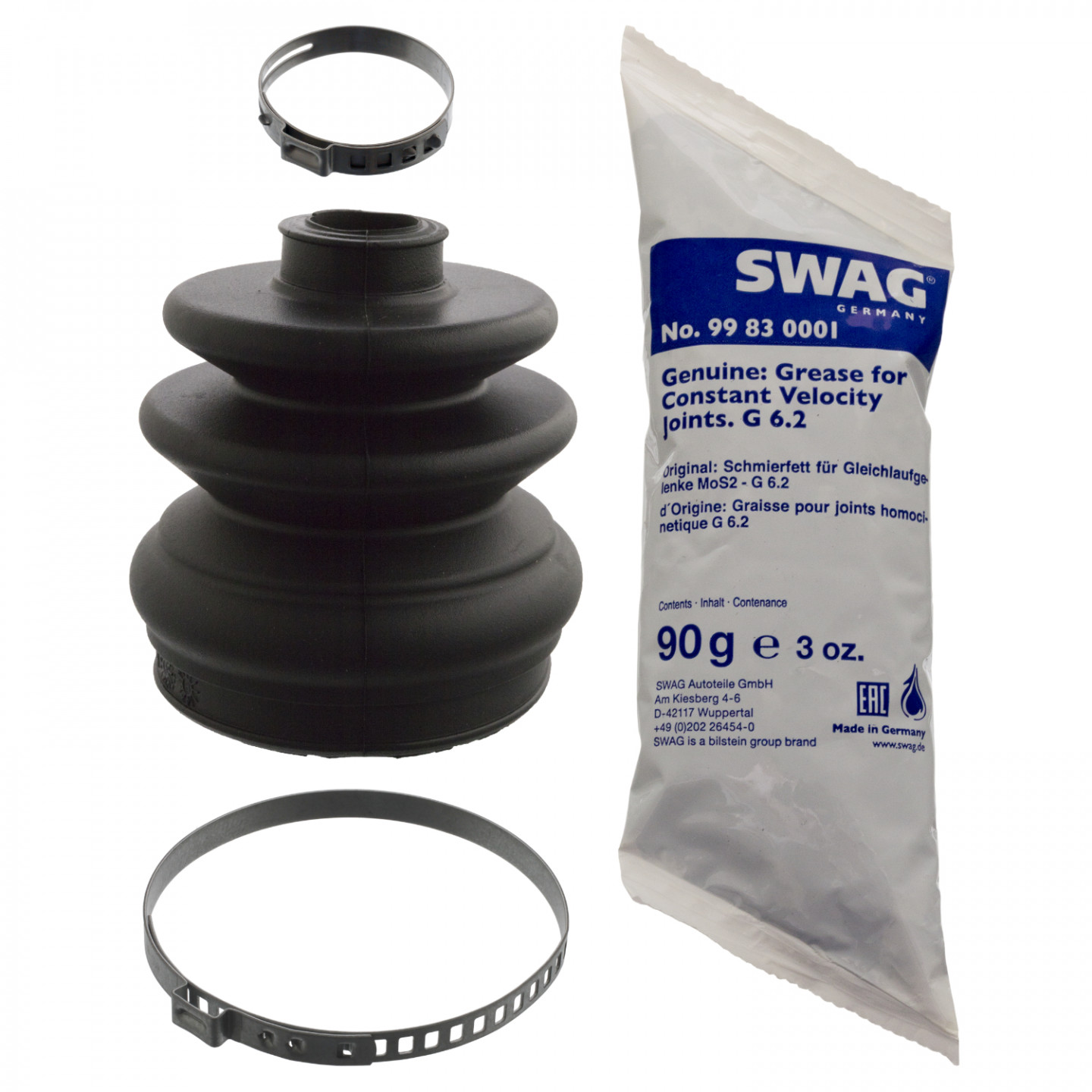 Zestaw mieszków, wał napędowy SWAG 82 91 8771