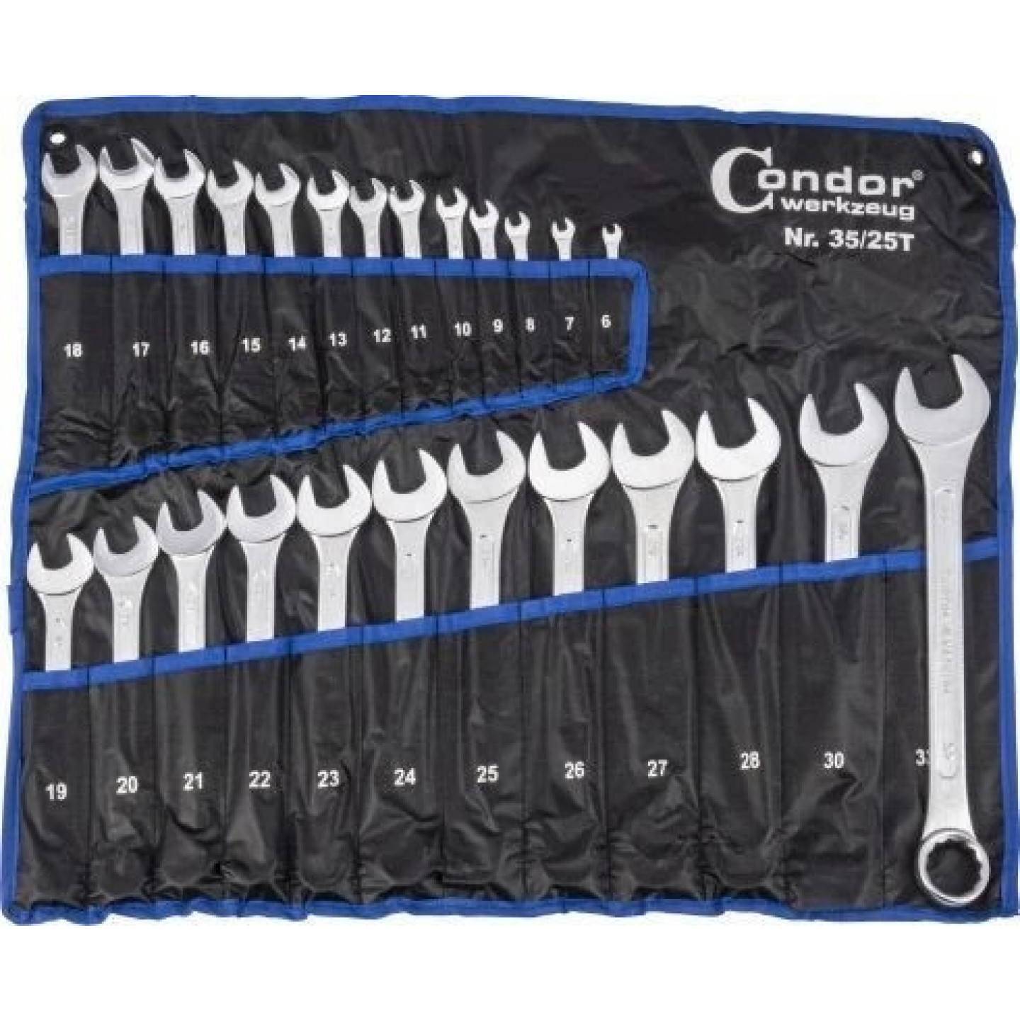 Combination wrench set CONDOR 35-25T - Trodo.com