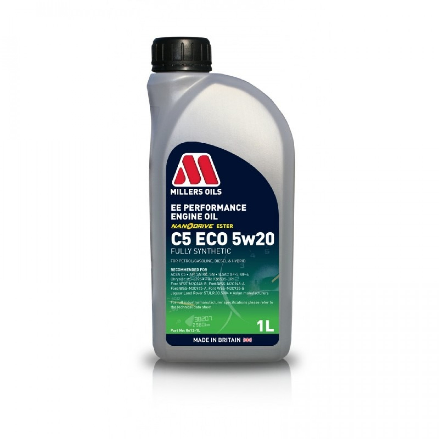 Motorolie MILLERS EE PERFORMANCE C5 ECO 5W20 1L