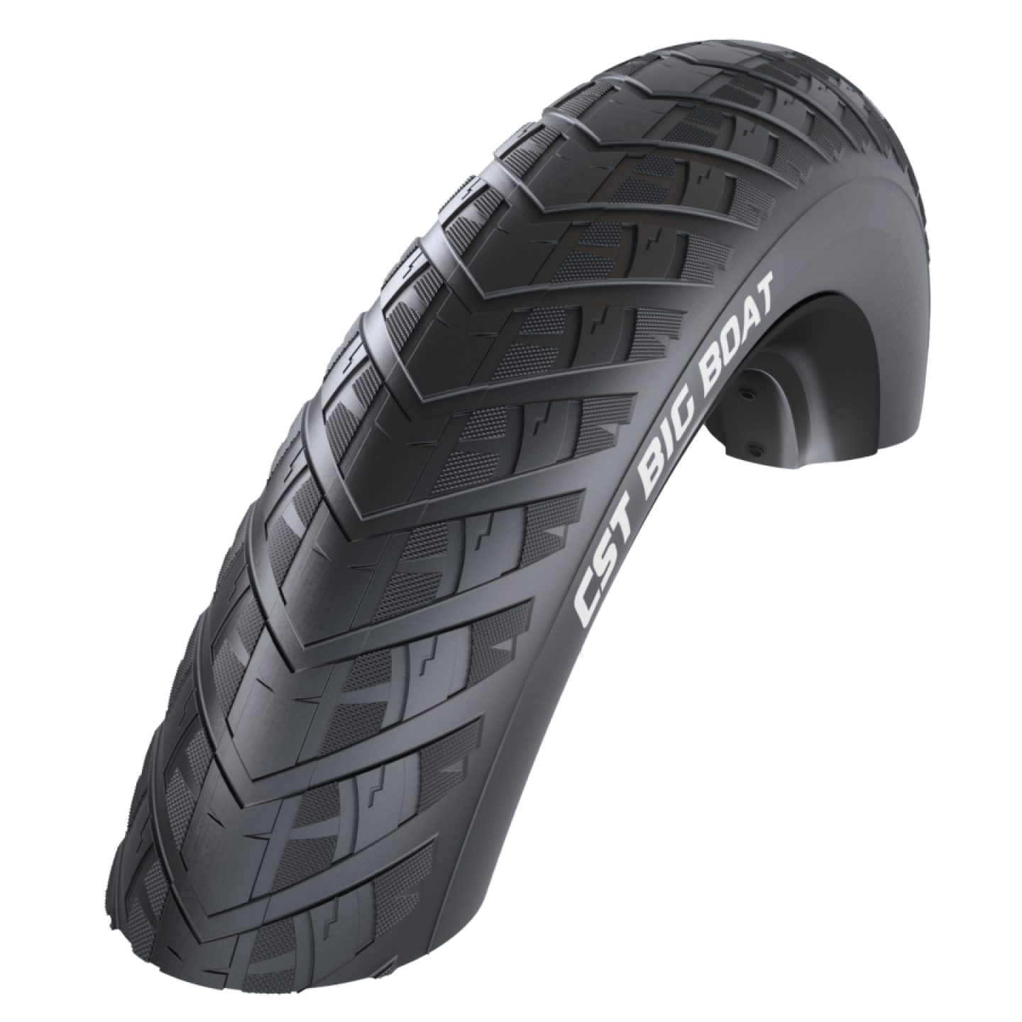 Cykeldæk CST Tires Big Boat CTC-06 Wire 20x4.0 Black
