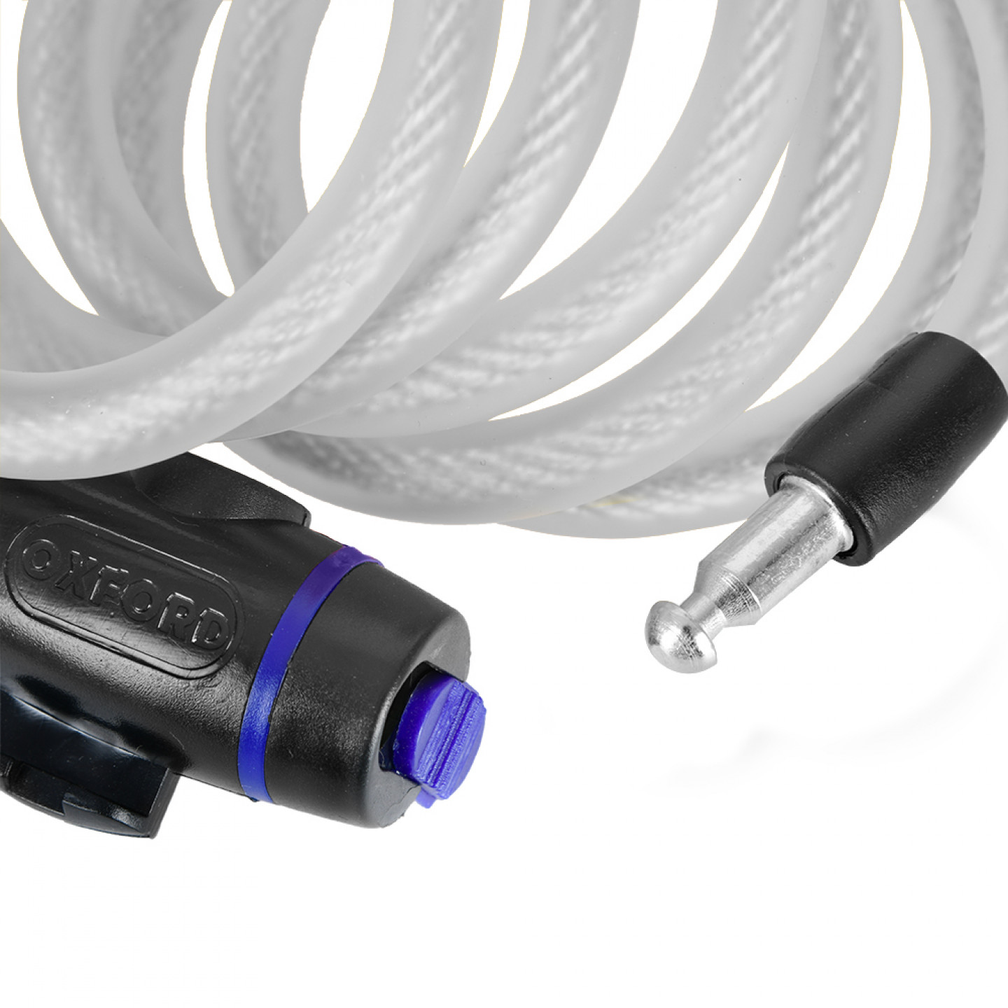 OXFORD Pocket Lock lucchetto a cavo - 2,2 mm x 0,9 m, nero
